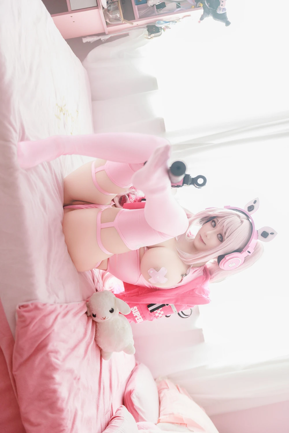 Cosplay 阿雪雪 – 爱丽丝泳装 - P50