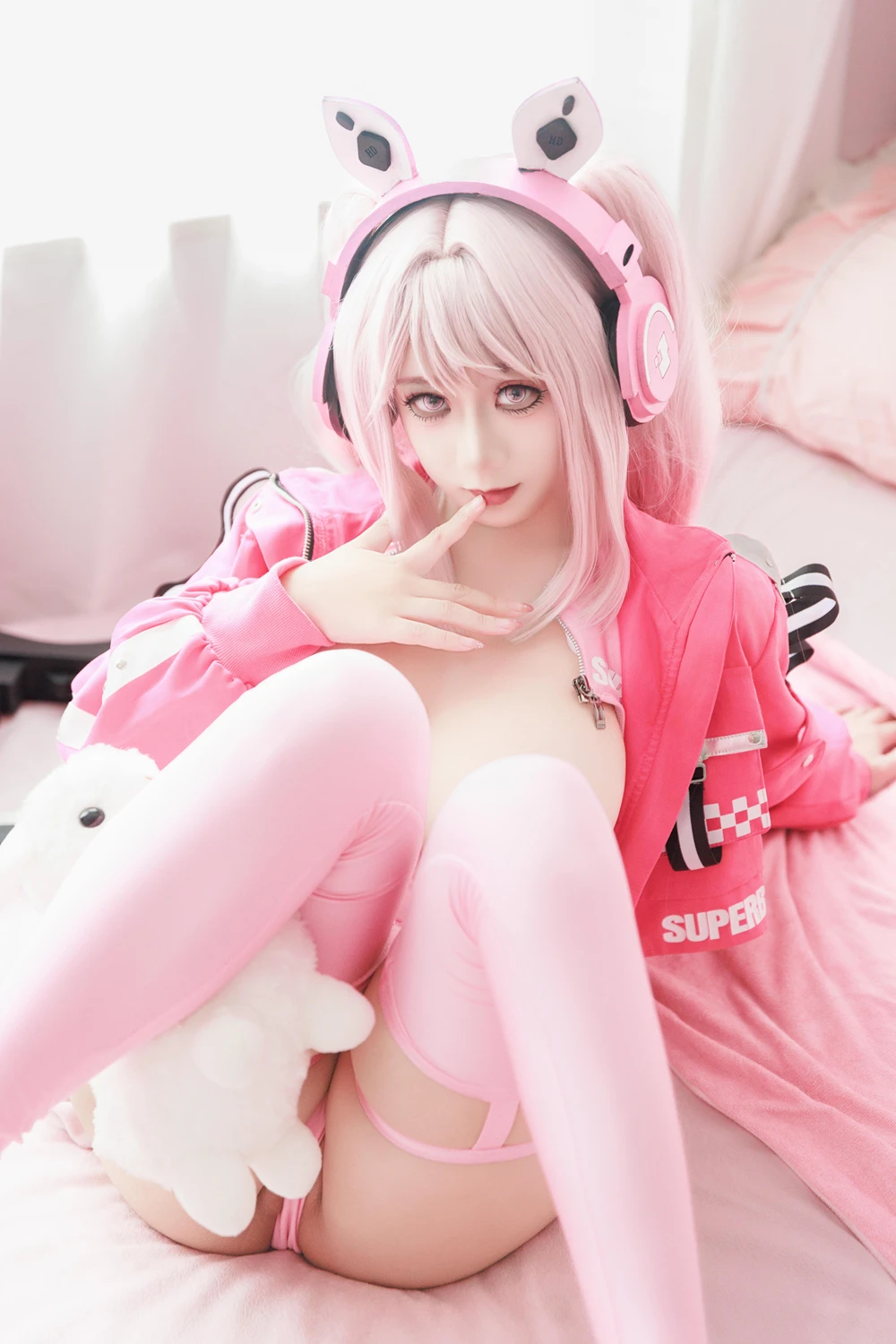 Cosplay 阿雪雪 – 爱丽丝泳装 - P54