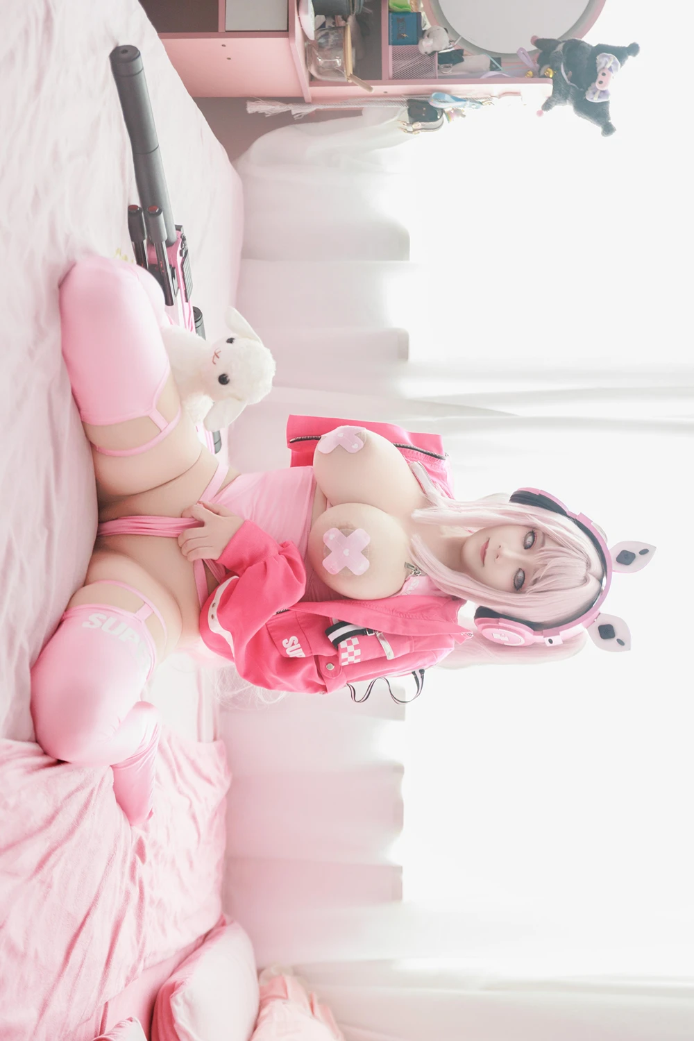 Cosplay 阿雪雪 – 爱丽丝泳装 - P56