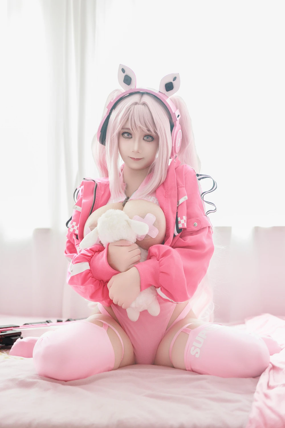Cosplay 阿雪雪 – 爱丽丝泳装 - P57