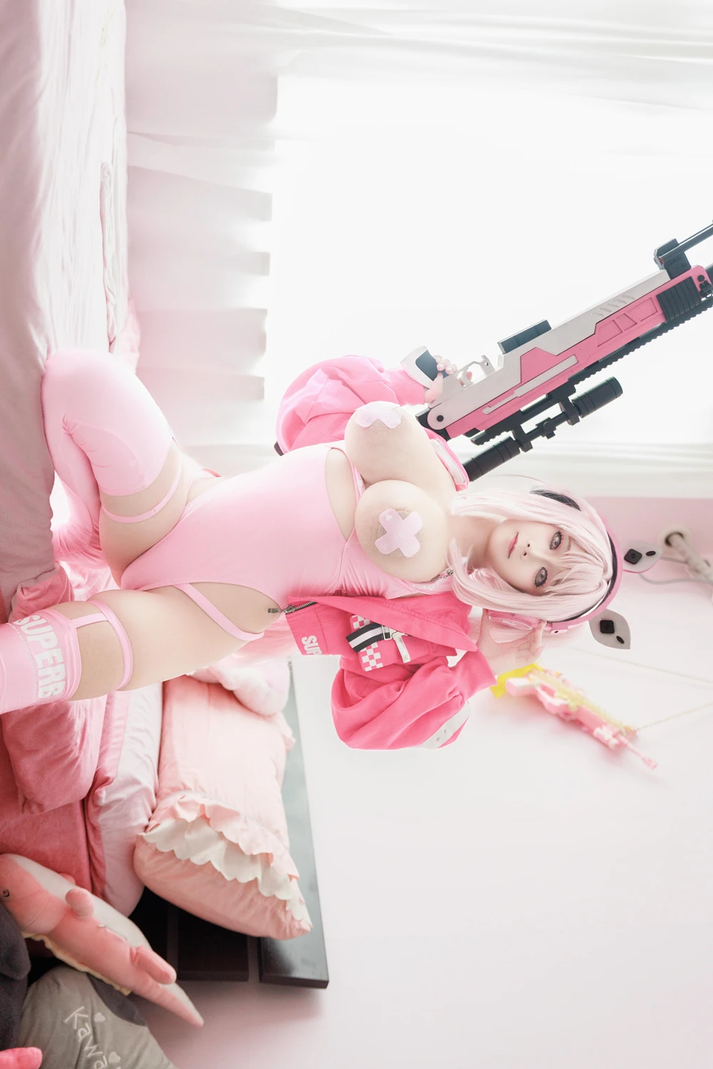 Cosplay 阿雪雪 – 爱丽丝泳装 - P84