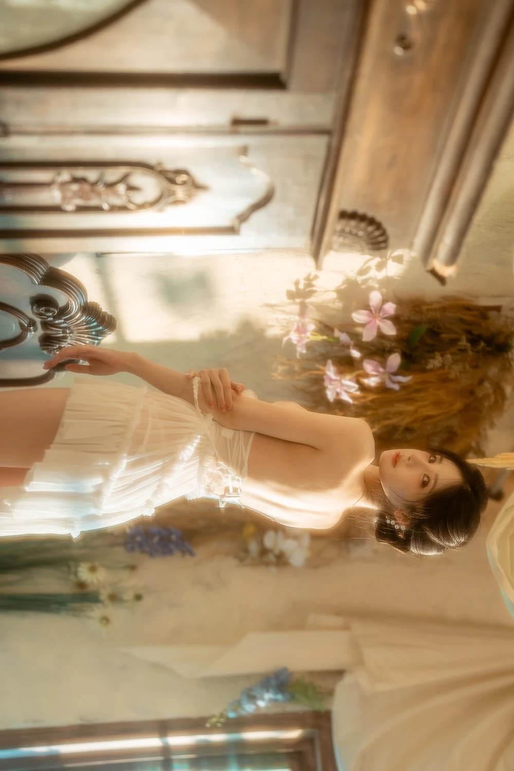 Cosplay 橙子喵酱 – 会员花絮 橙子小白裙 - P11