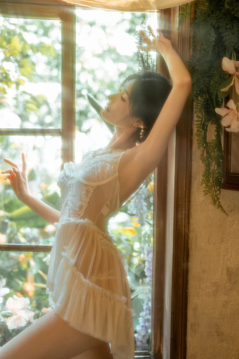 Cosplay 橙子喵酱 – 会员花絮 橙子小白裙 - P21