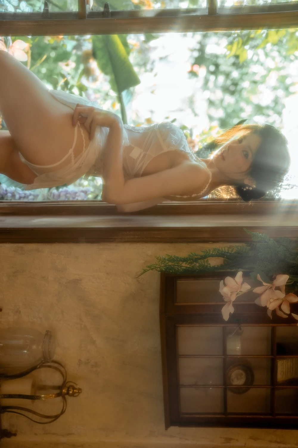 Cosplay 橙子喵酱 – 会员花絮 橙子小白裙 - P37