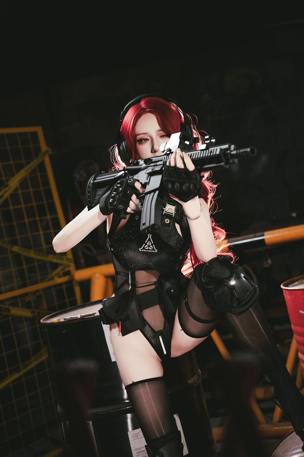 Cosplay 双木扶苏 – 明日方舟 史尔特尔·得体社战术风 - P2