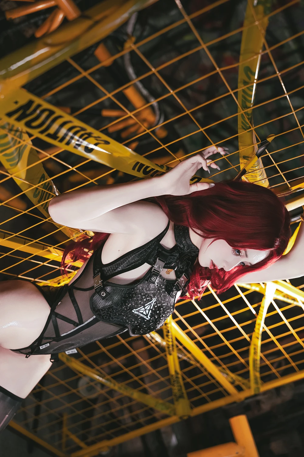 Cosplay 双木扶苏 – 明日方舟 史尔特尔·得体社战术风 - P58