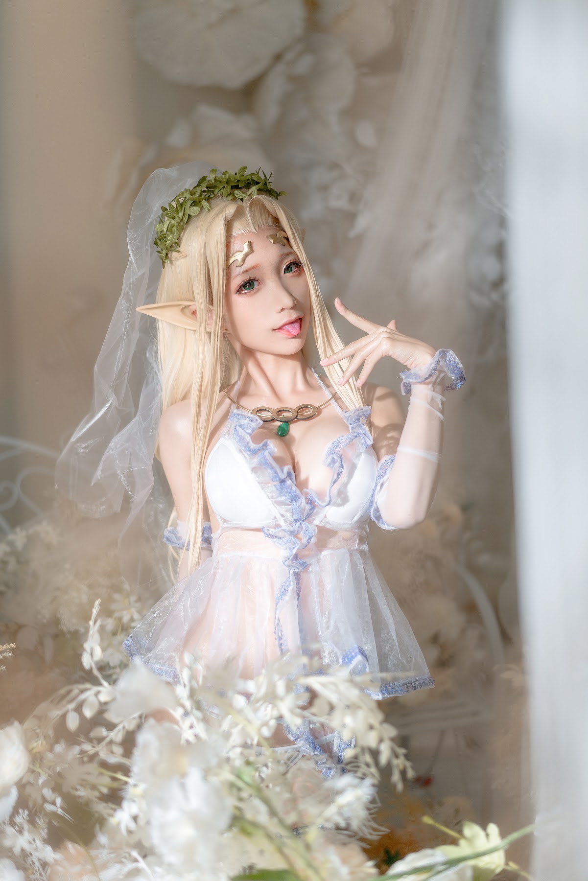 Coser@蠢沫沫 (chunmomo) – White Elf - P106