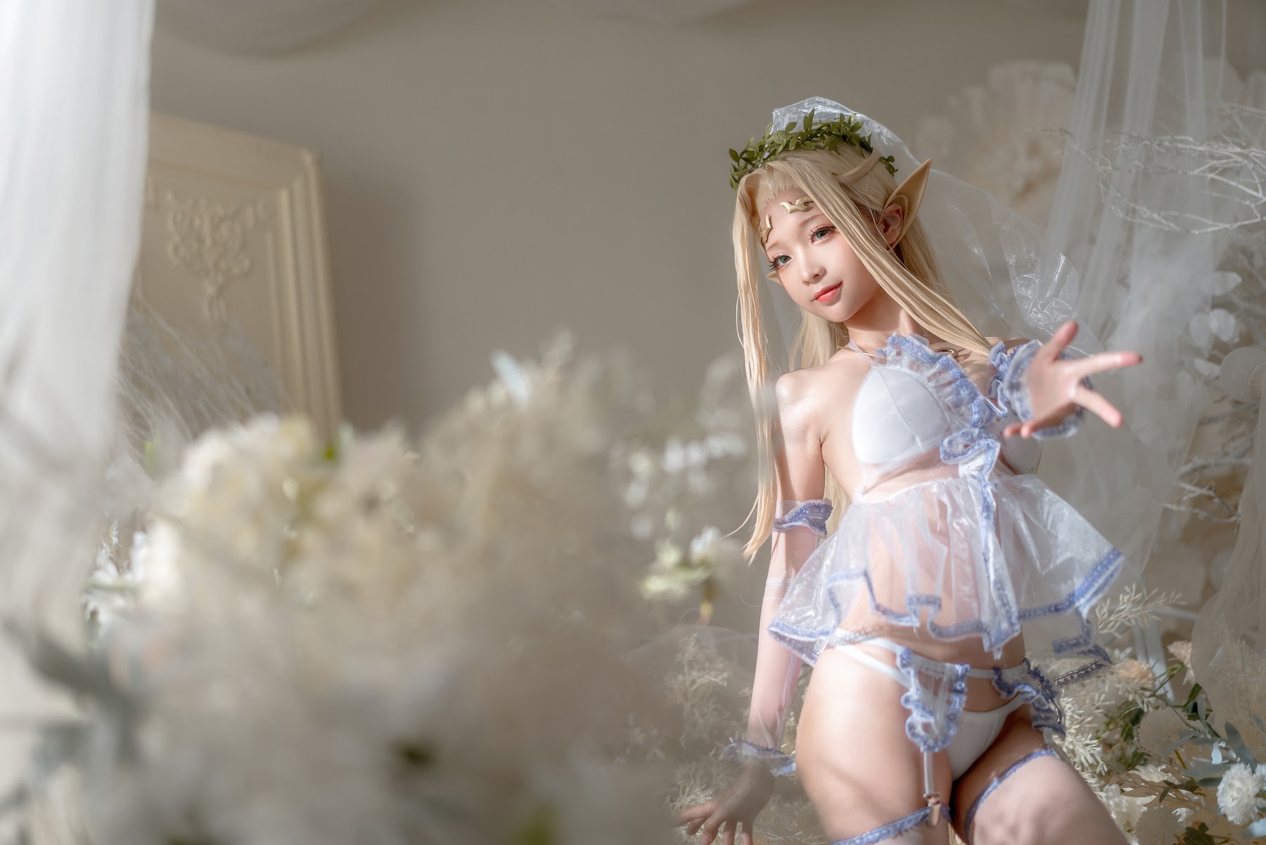 Coser@蠢沫沫 (chunmomo) – White Elf - P107