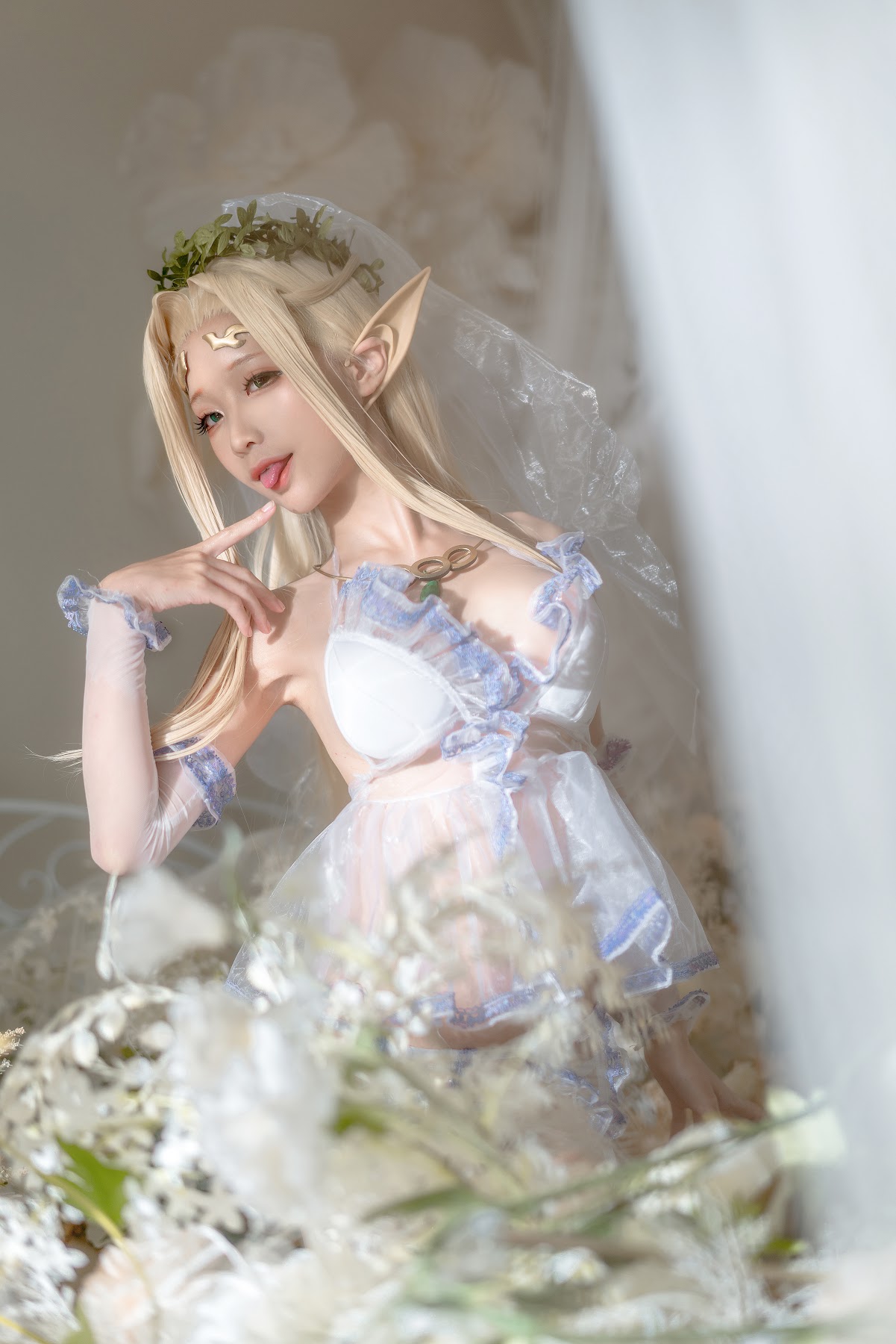 Coser@蠢沫沫 (chunmomo) – White Elf - P110
