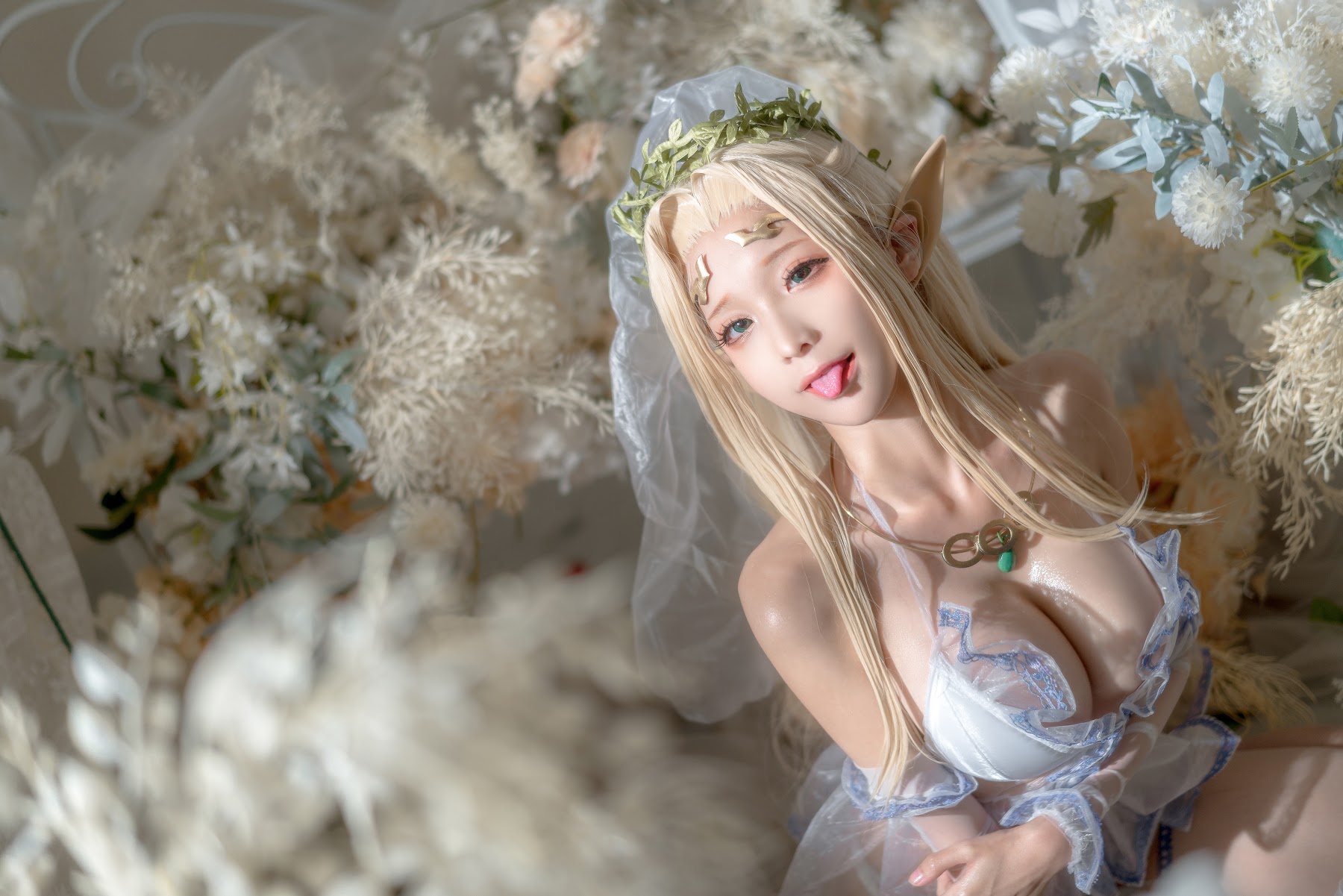 Coser@蠢沫沫 (chunmomo) – White Elf - P116