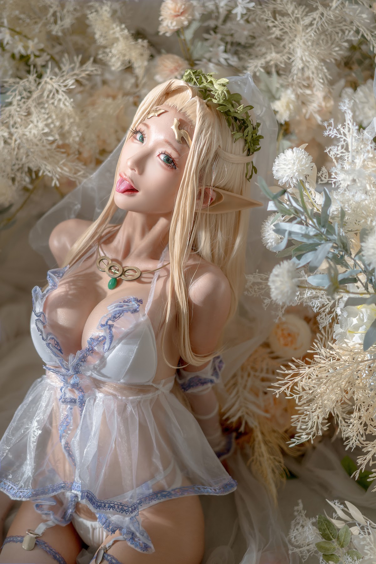 Coser@蠢沫沫 (chunmomo) – White Elf - P120
