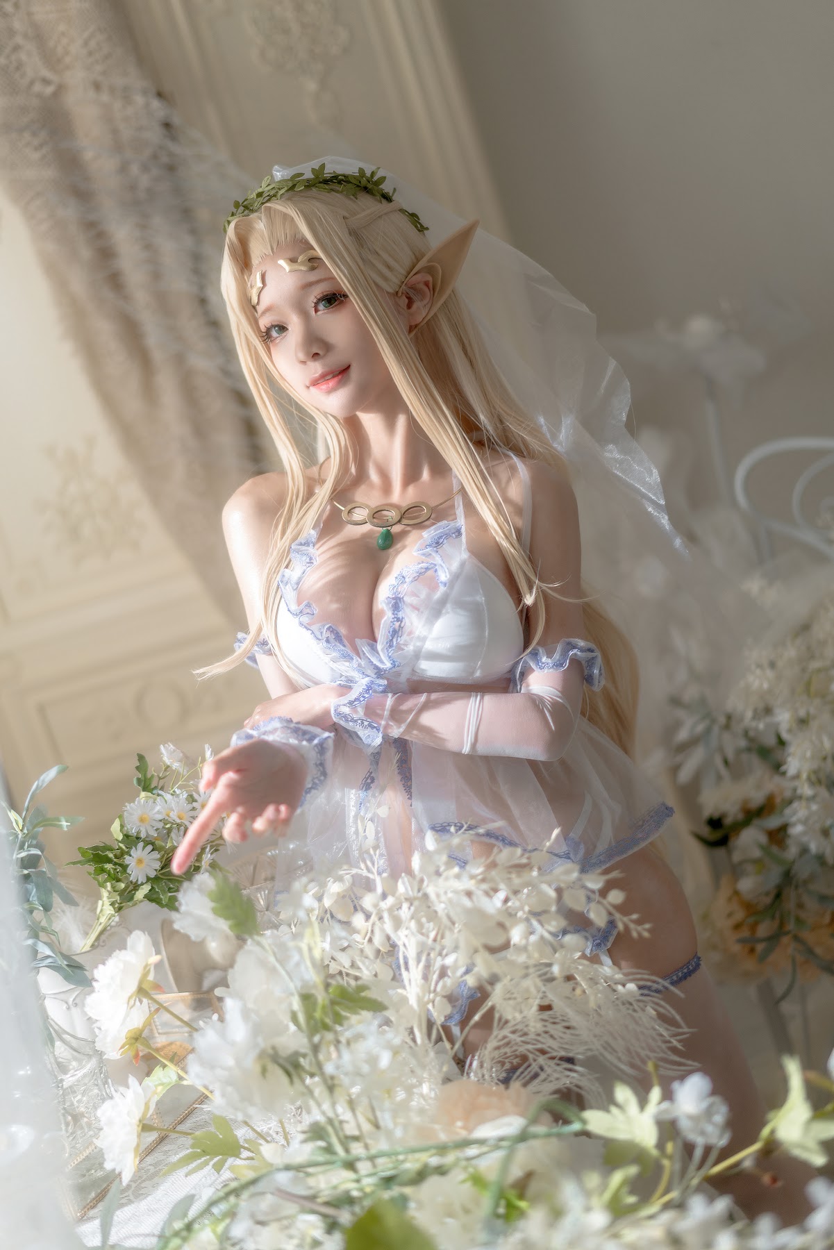 Coser@蠢沫沫 (chunmomo) – White Elf - P121