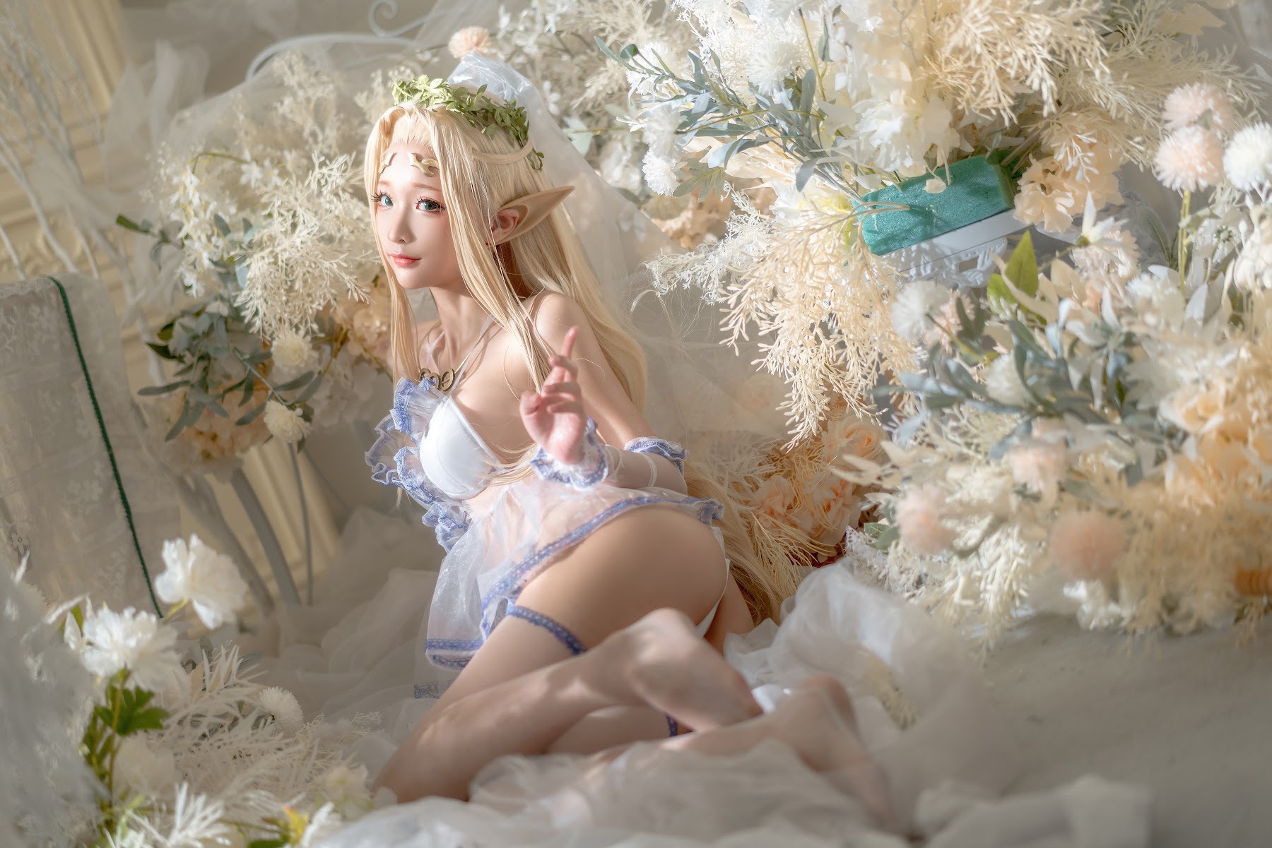 Coser@蠢沫沫 (chunmomo) – White Elf - P129