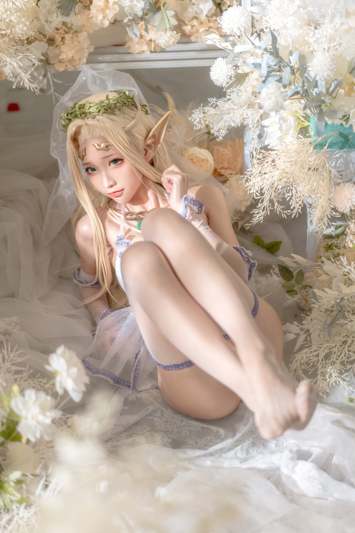 Coser@蠢沫沫 (chunmomo) – White Elf - P144