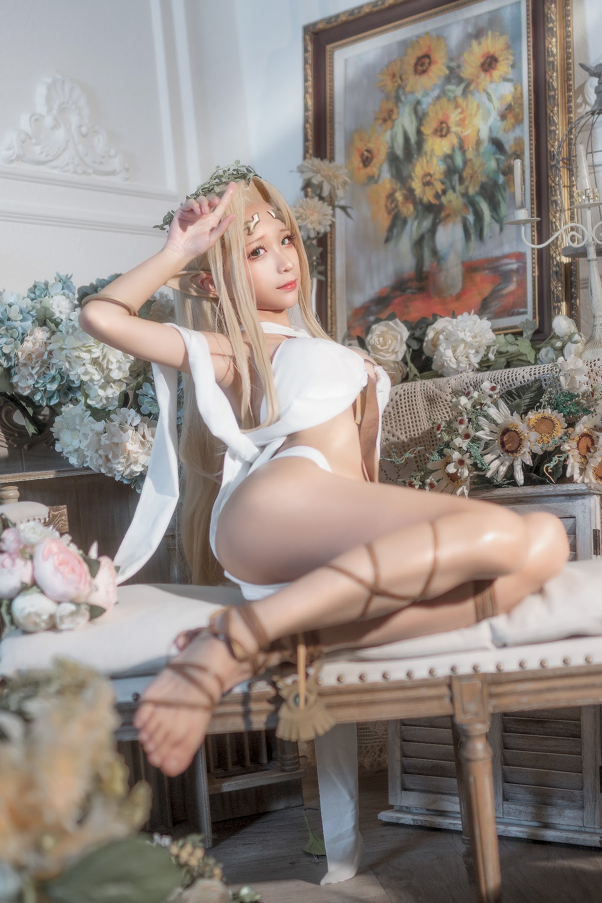 Coser@蠢沫沫 (chunmomo) – White Elf - P46