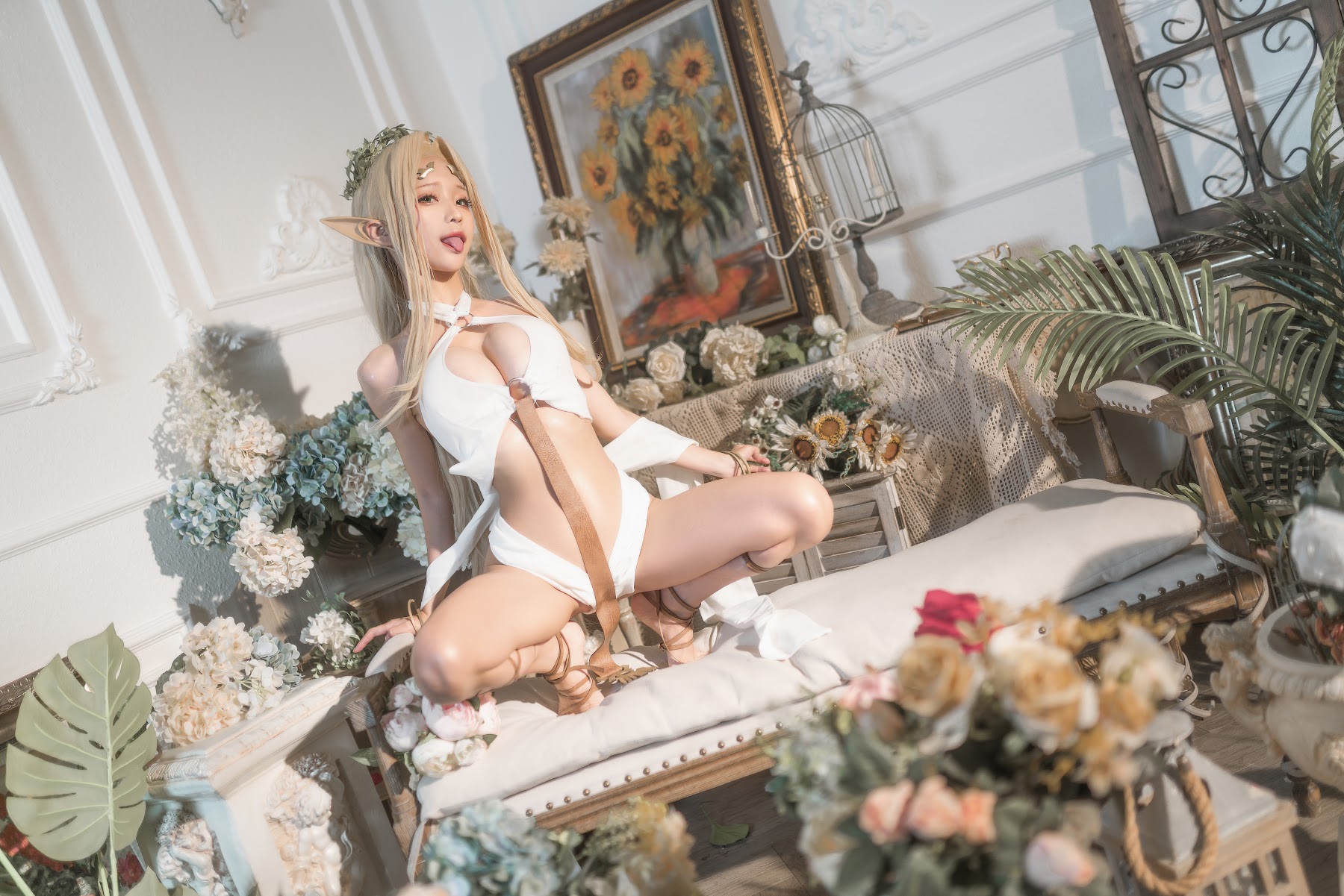 Coser@蠢沫沫 (chunmomo) – White Elf - P66