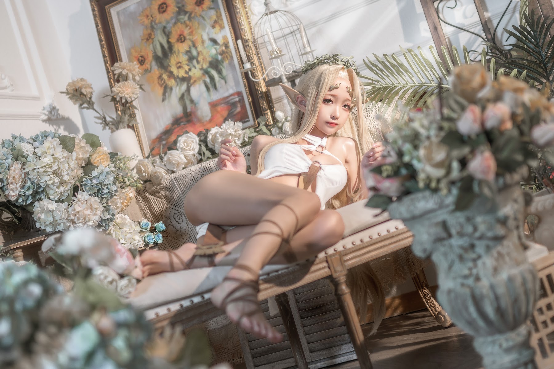 Coser@蠢沫沫 (chunmomo) – White Elf - P78