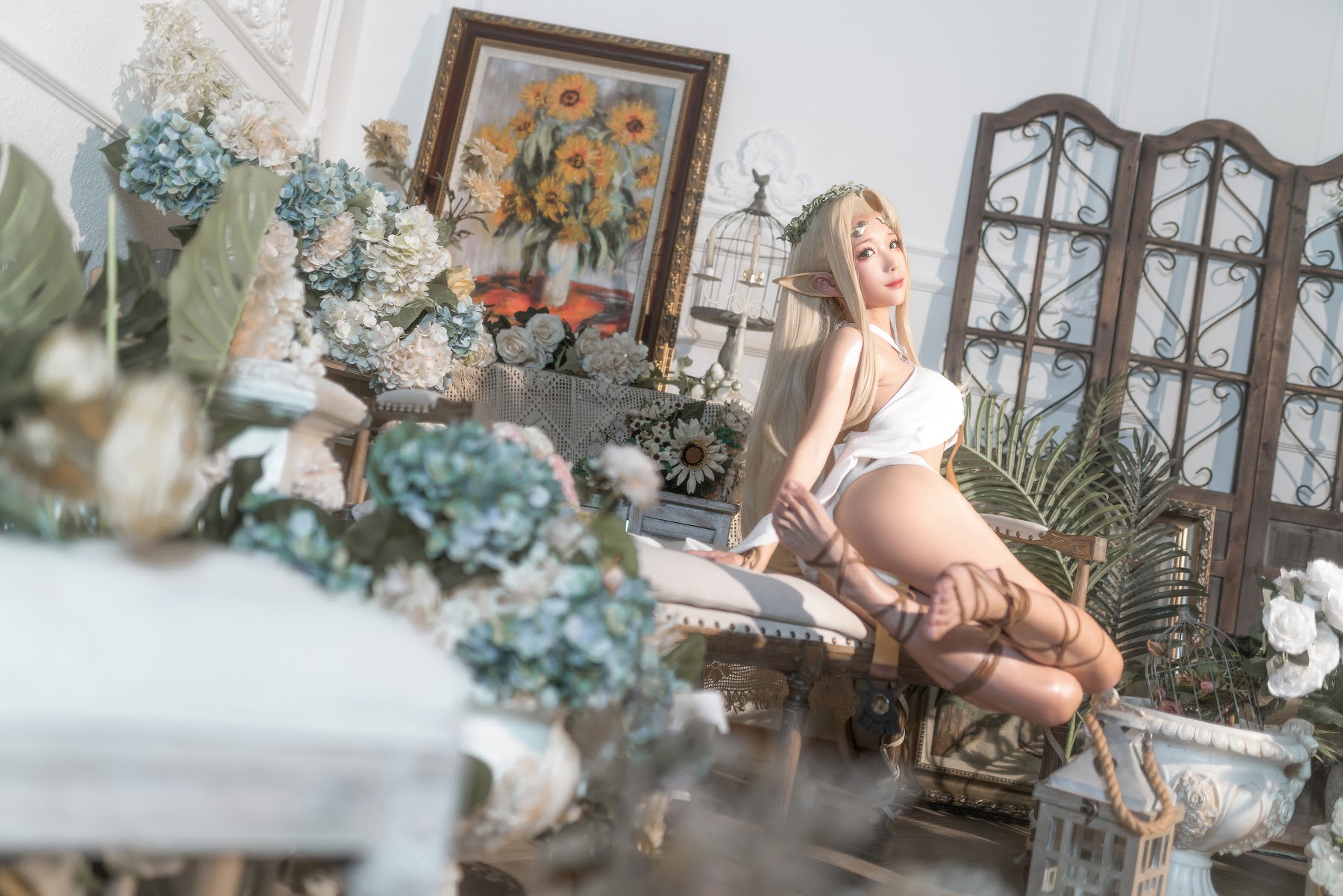 Coser@蠢沫沫 (chunmomo) – White Elf - P89