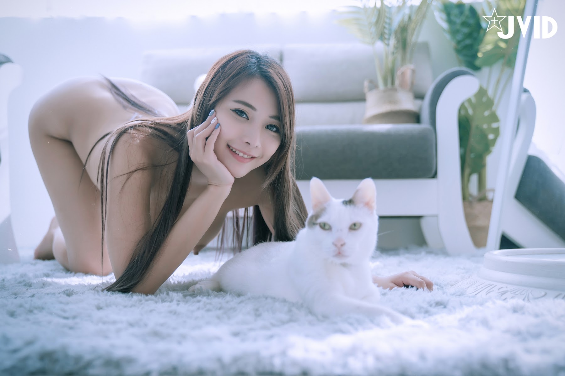 [JVID] Lele 樂樂 – 美巨乳樂樂最新力作，性感晨光，等你一起來滾床 - P105
