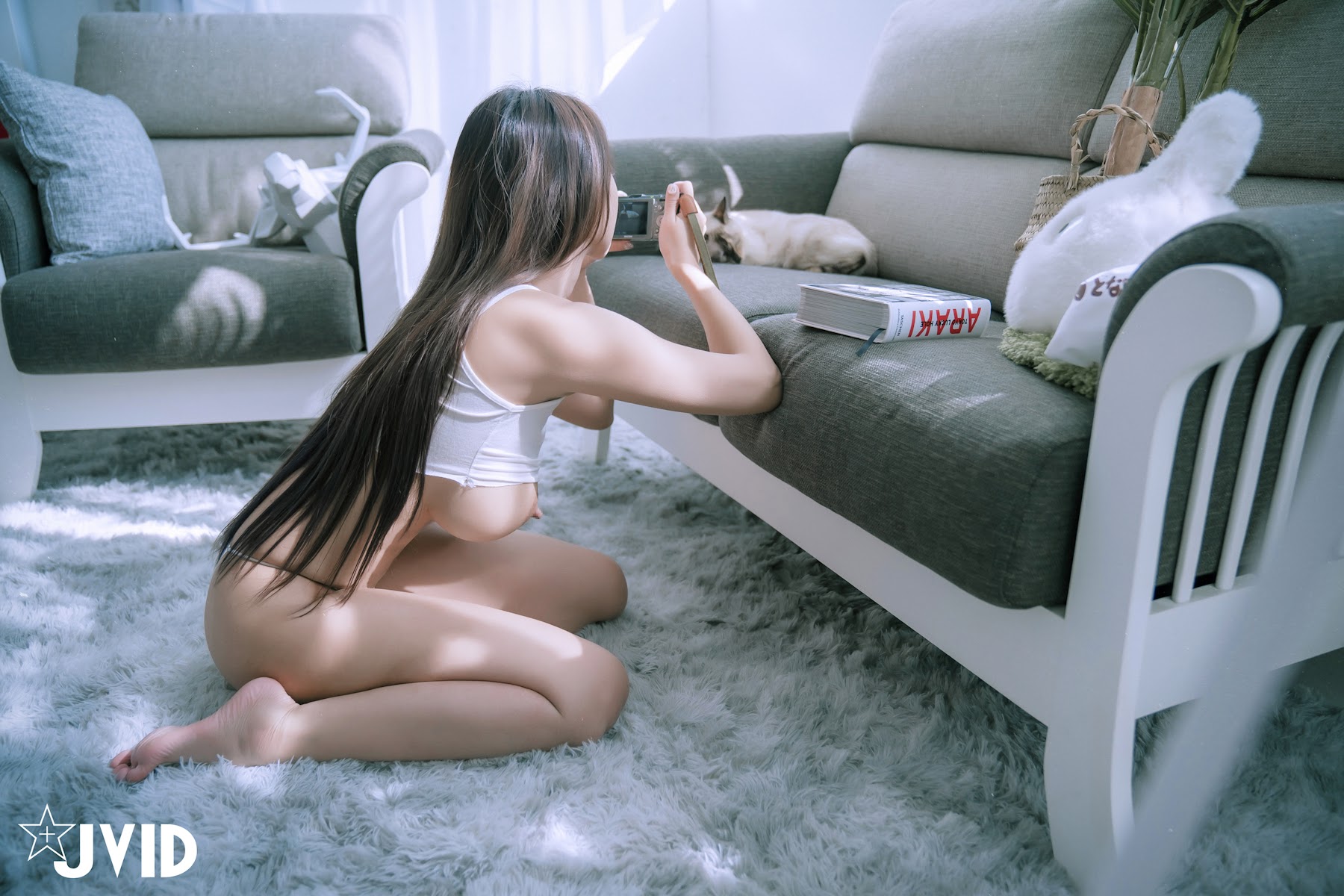 [JVID] Lele 樂樂 – 美巨乳樂樂最新力作，性感晨光，等你一起來滾床 - P116