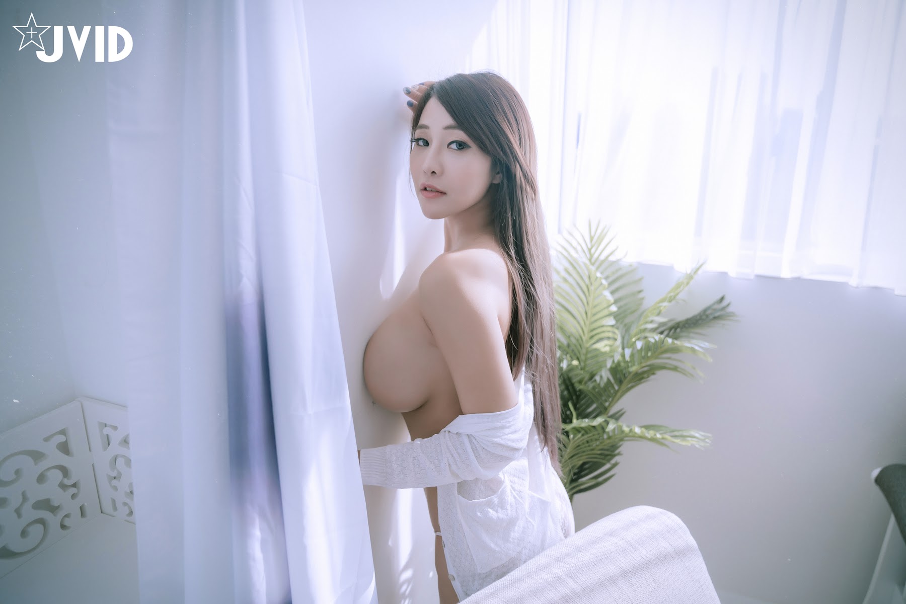 [JVID] Lele 樂樂 – 美巨乳樂樂最新力作，性感晨光，等你一起來滾床 - P78