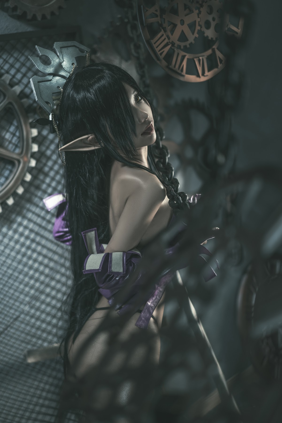 Coser@蠢沫沫 (chunmomo) – Black Beast Queen - P105