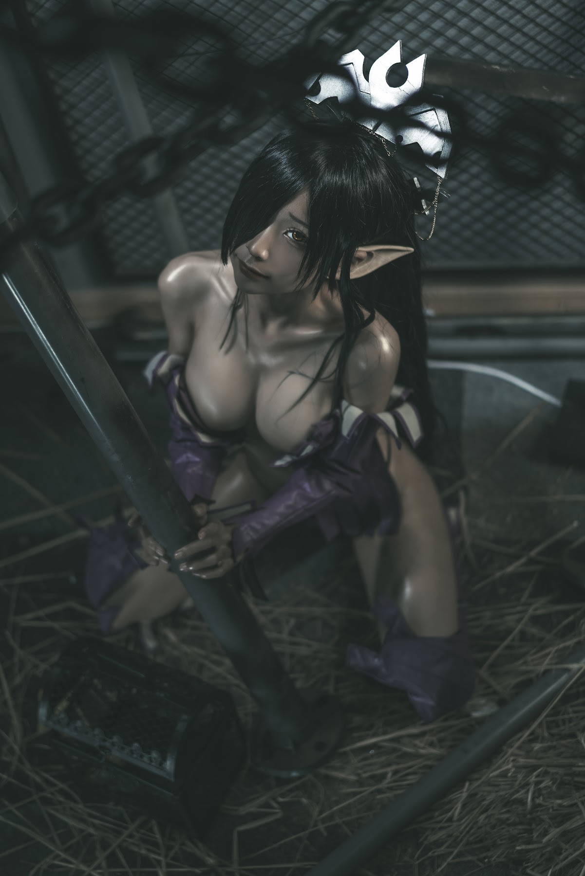Coser@蠢沫沫 (chunmomo) – Black Beast Queen - P110
