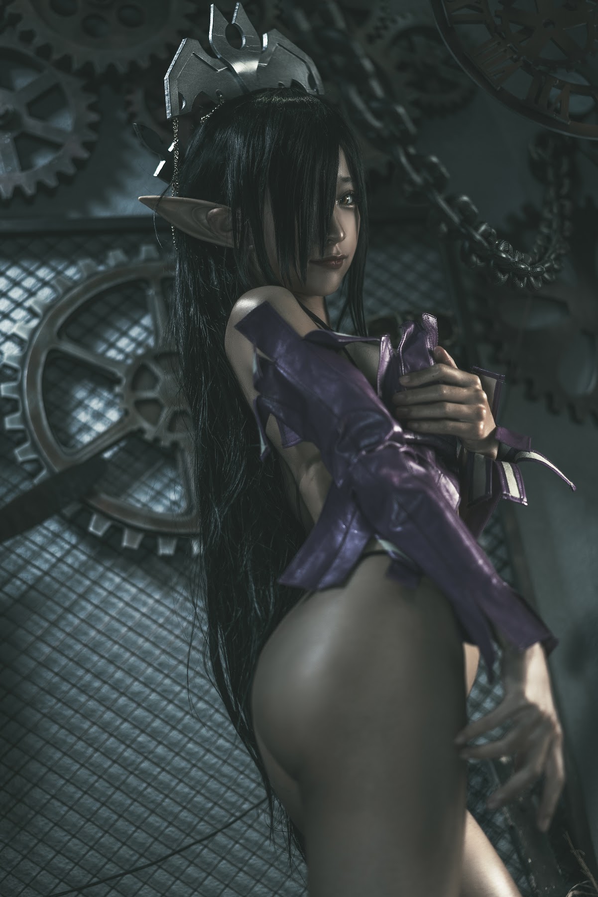Coser@蠢沫沫 (chunmomo) – Black Beast Queen - P113