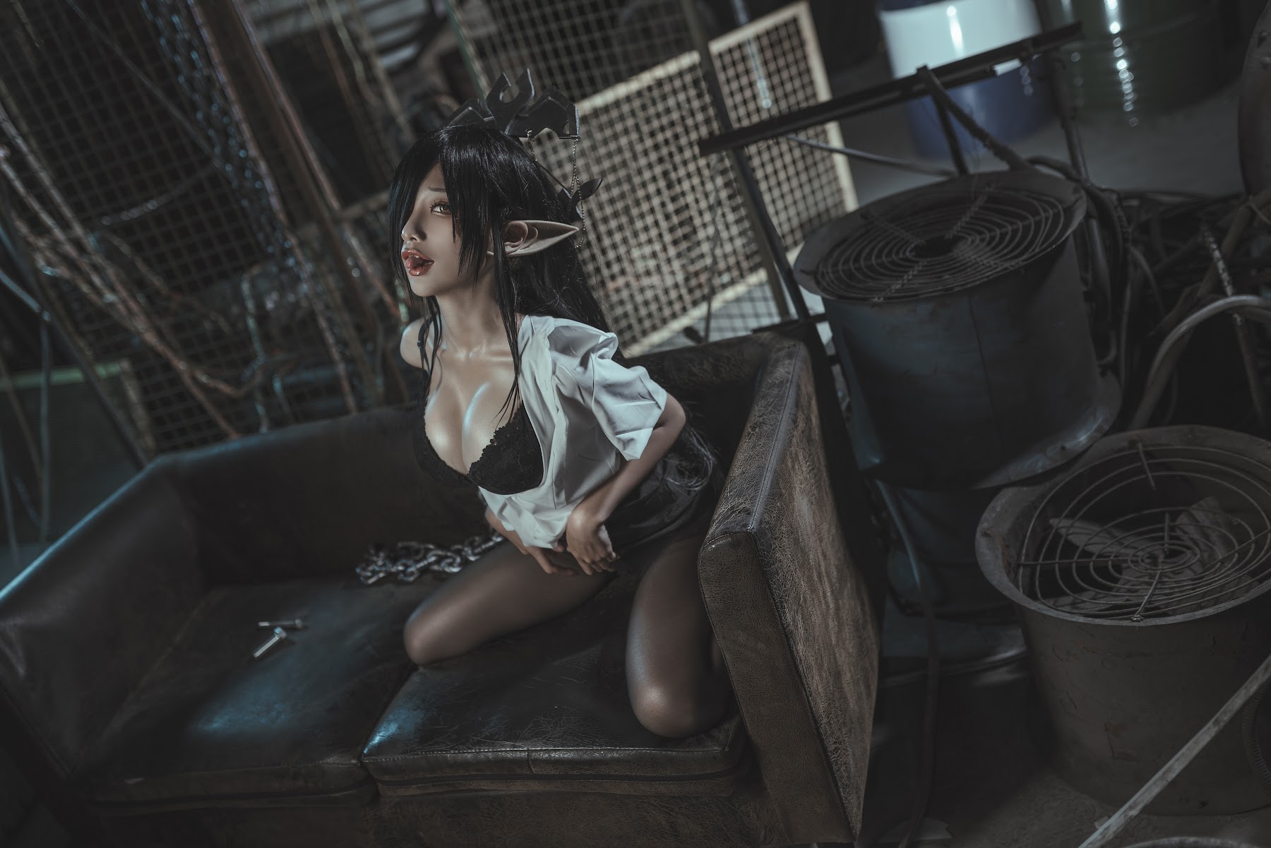 Coser@蠢沫沫 (chunmomo) – Black Beast Queen - P117