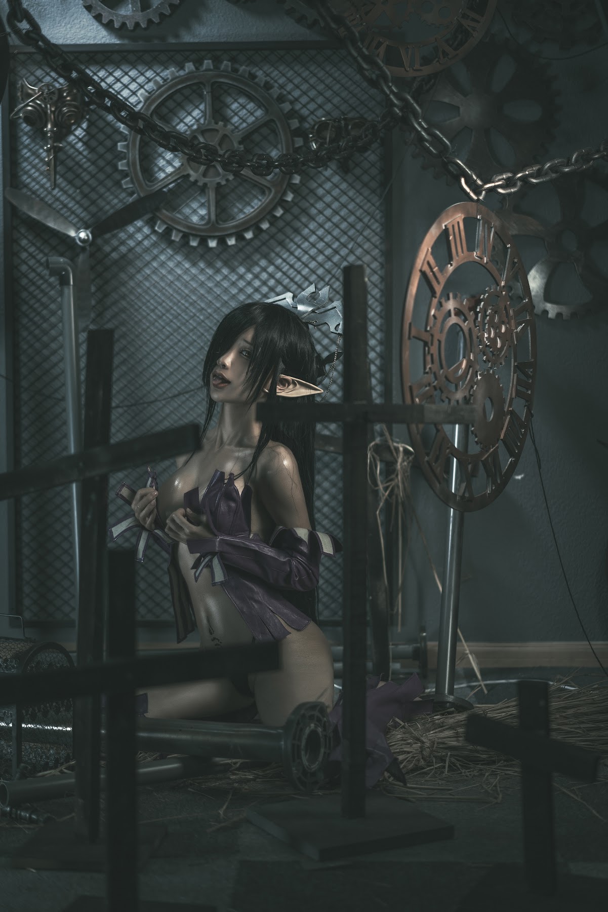 Coser@蠢沫沫 (chunmomo) – Black Beast Queen - P118