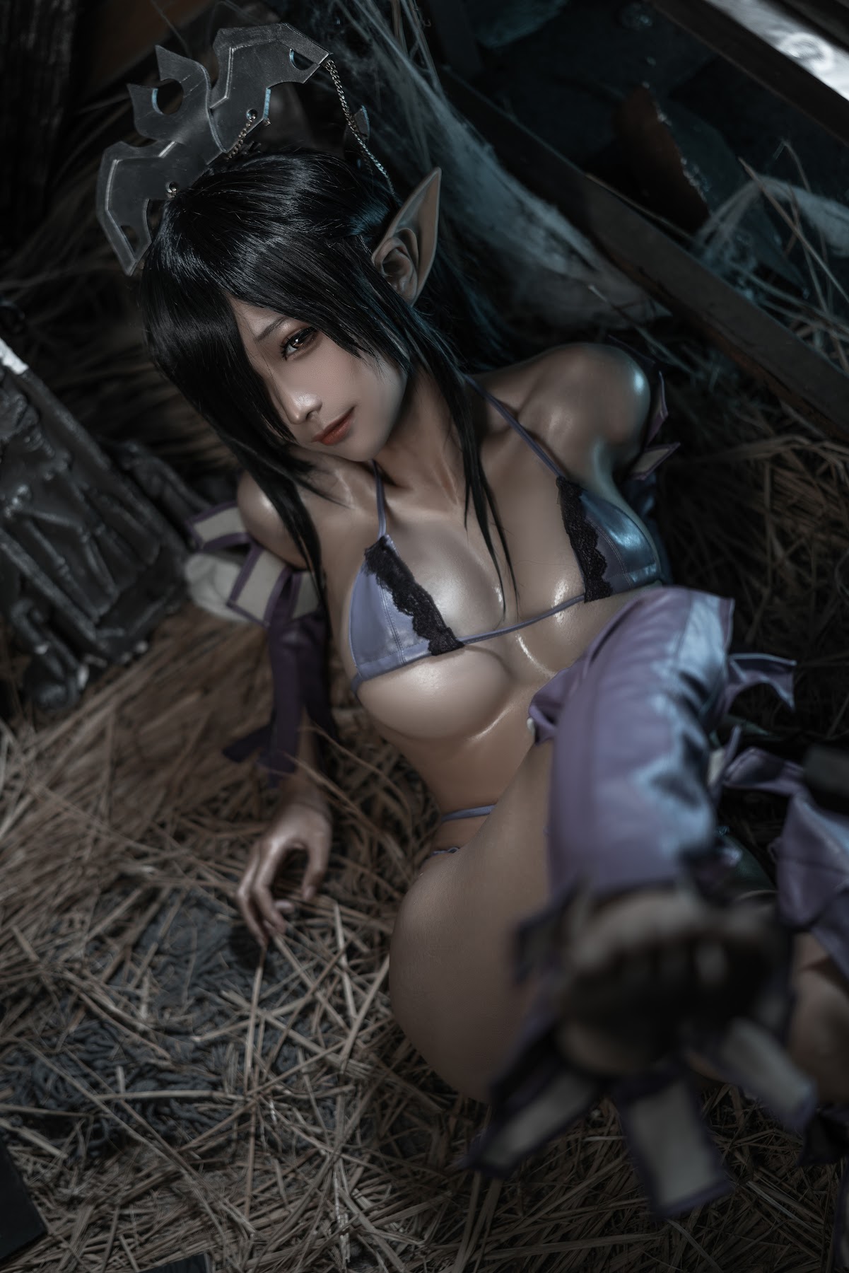 Coser@蠢沫沫 (chunmomo) – Black Beast Queen - P31