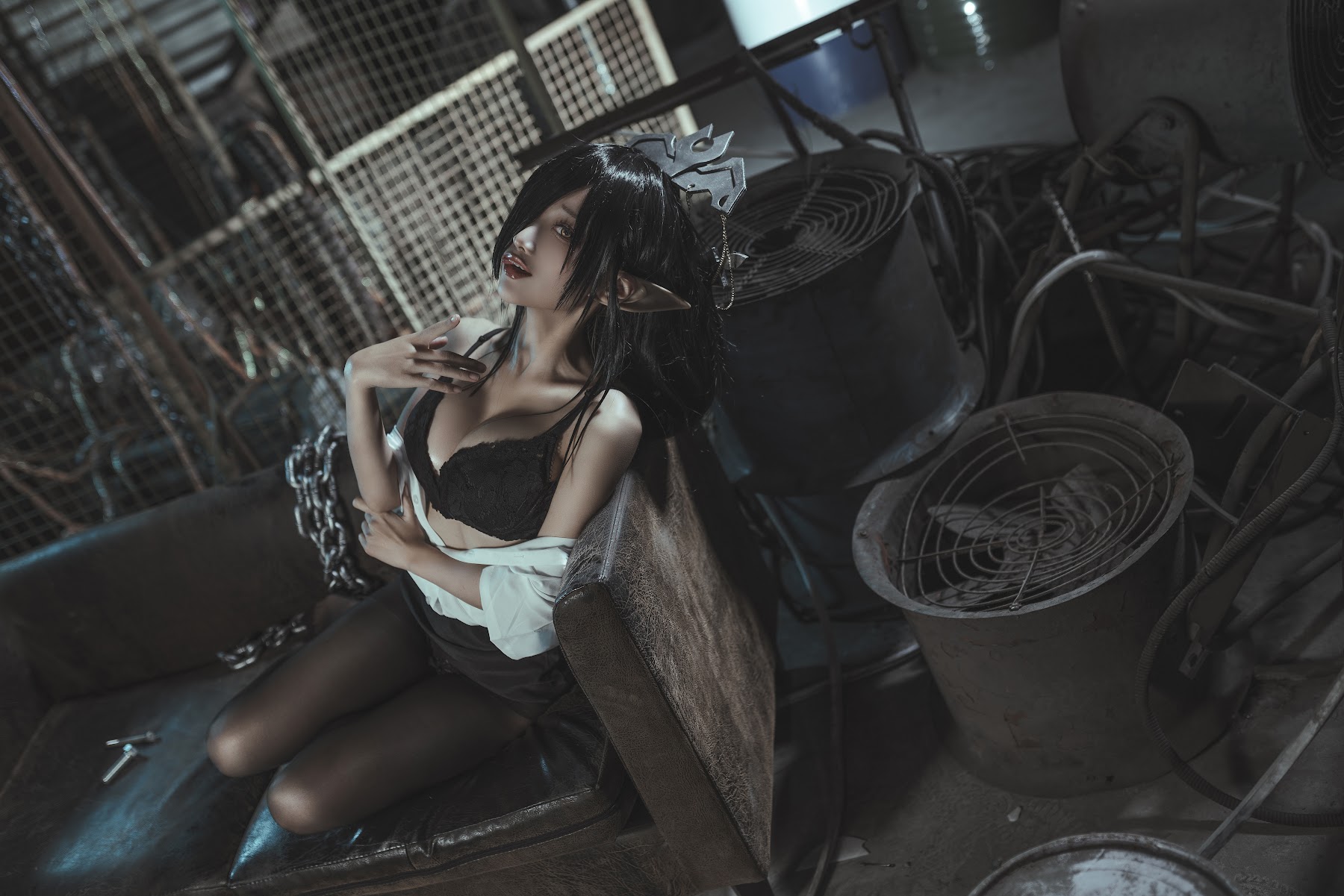 Coser@蠢沫沫 (chunmomo) – Black Beast Queen - P34