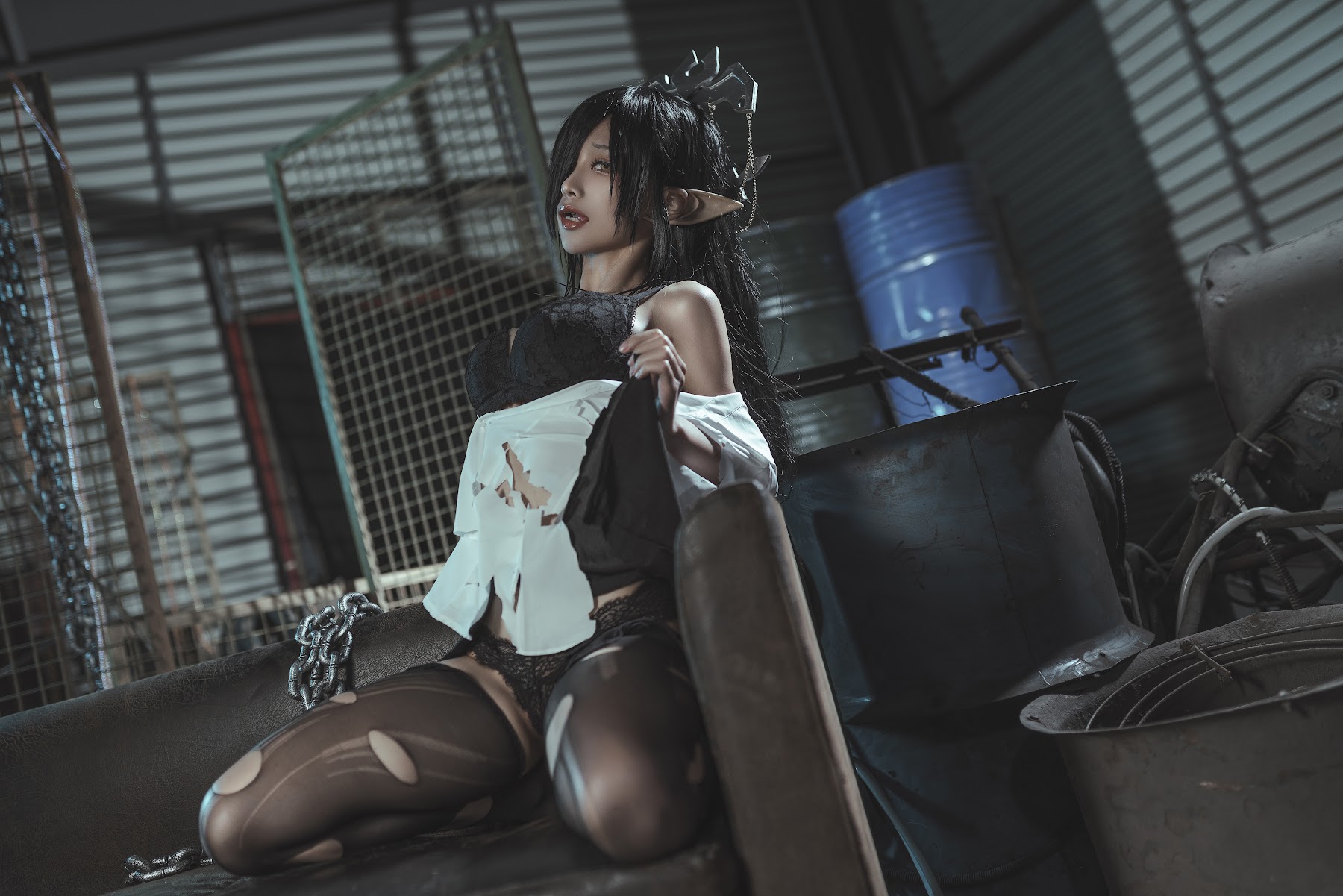 Coser@蠢沫沫 (chunmomo) – Black Beast Queen - P36