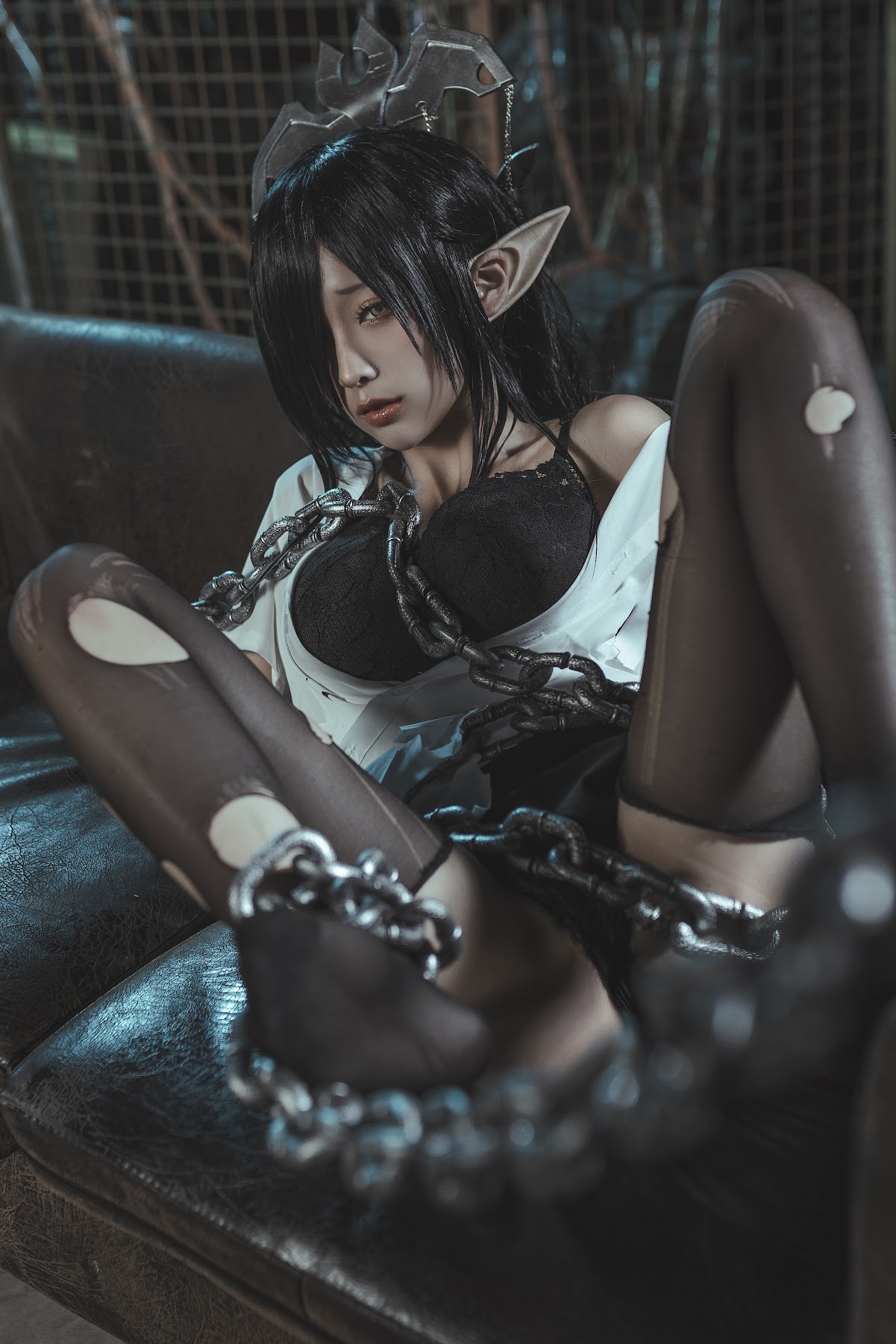 Coser@蠢沫沫 (chunmomo) – Black Beast Queen - P50