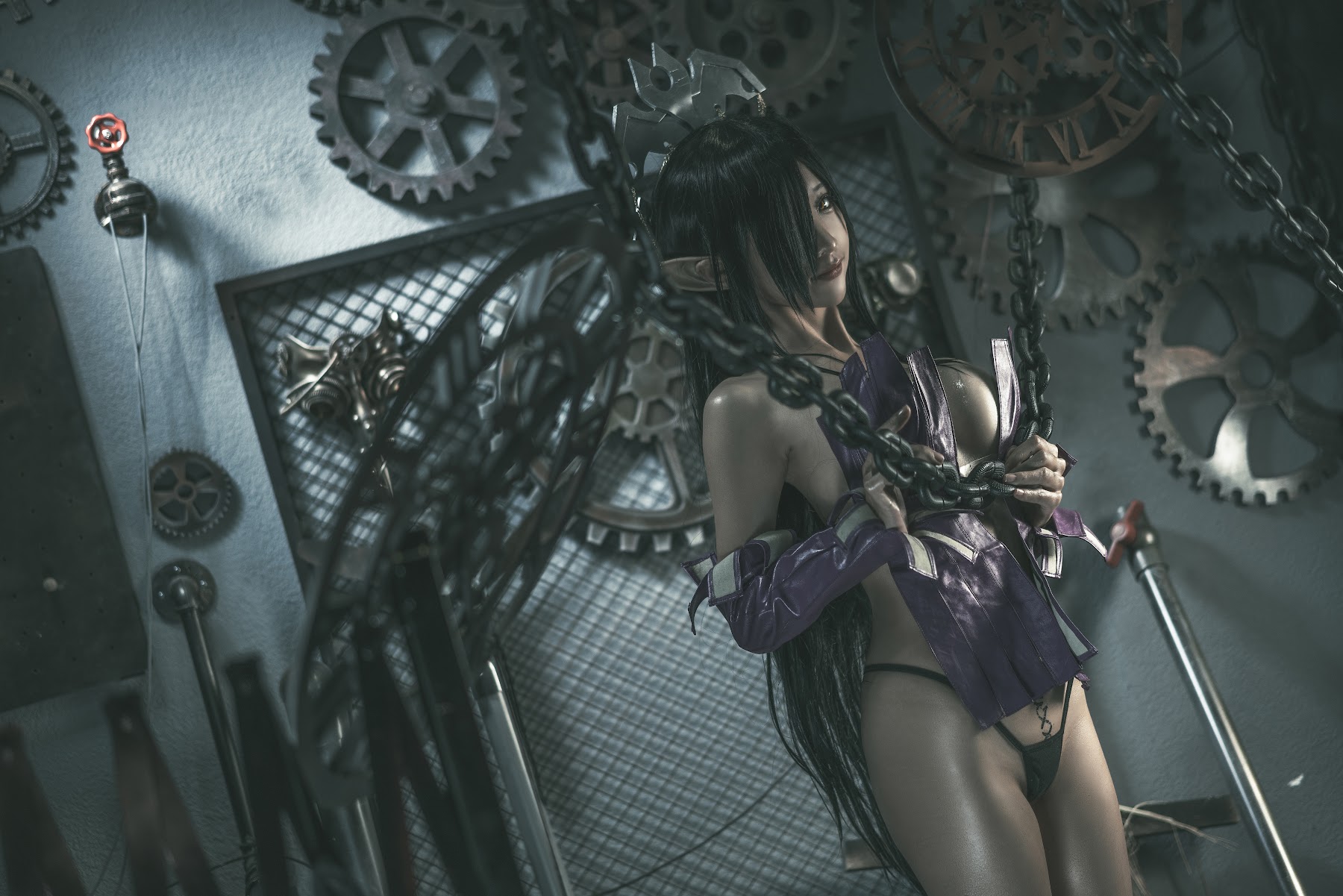 Coser@蠢沫沫 (chunmomo) – Black Beast Queen - P81