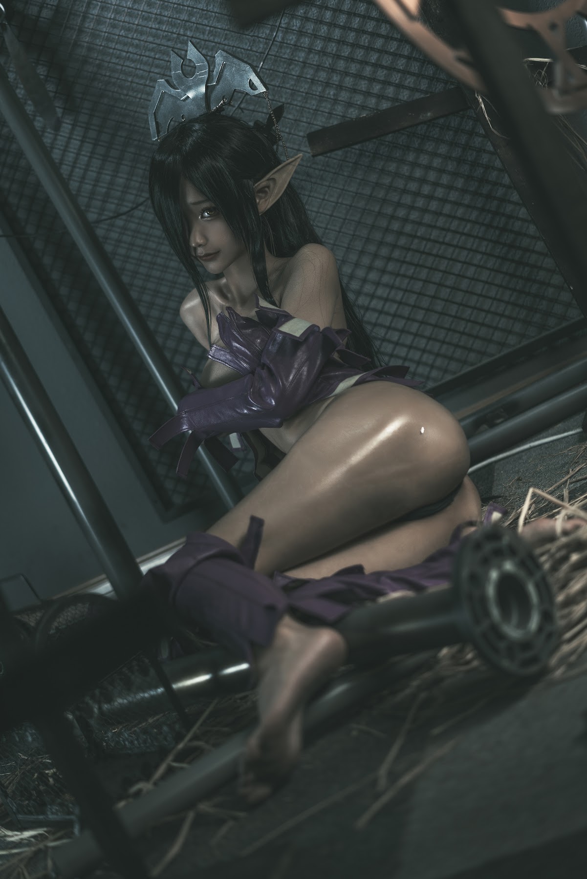 Coser@蠢沫沫 (chunmomo) – Black Beast Queen - P82
