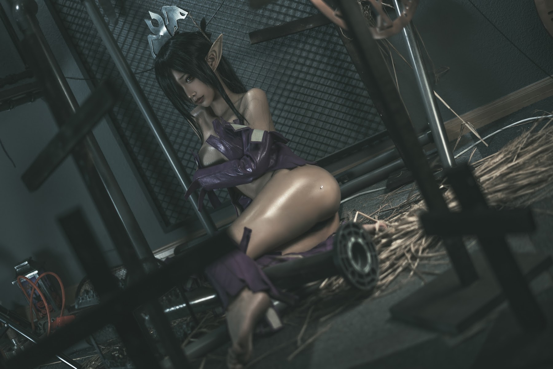 Coser@蠢沫沫 (chunmomo) – Black Beast Queen - P83