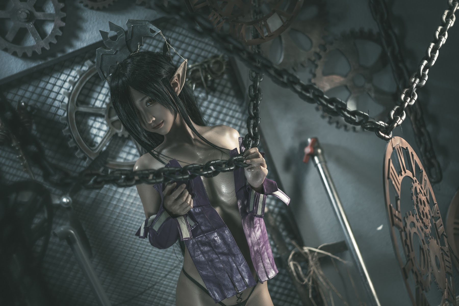 Coser@蠢沫沫 (chunmomo) – Black Beast Queen - P93