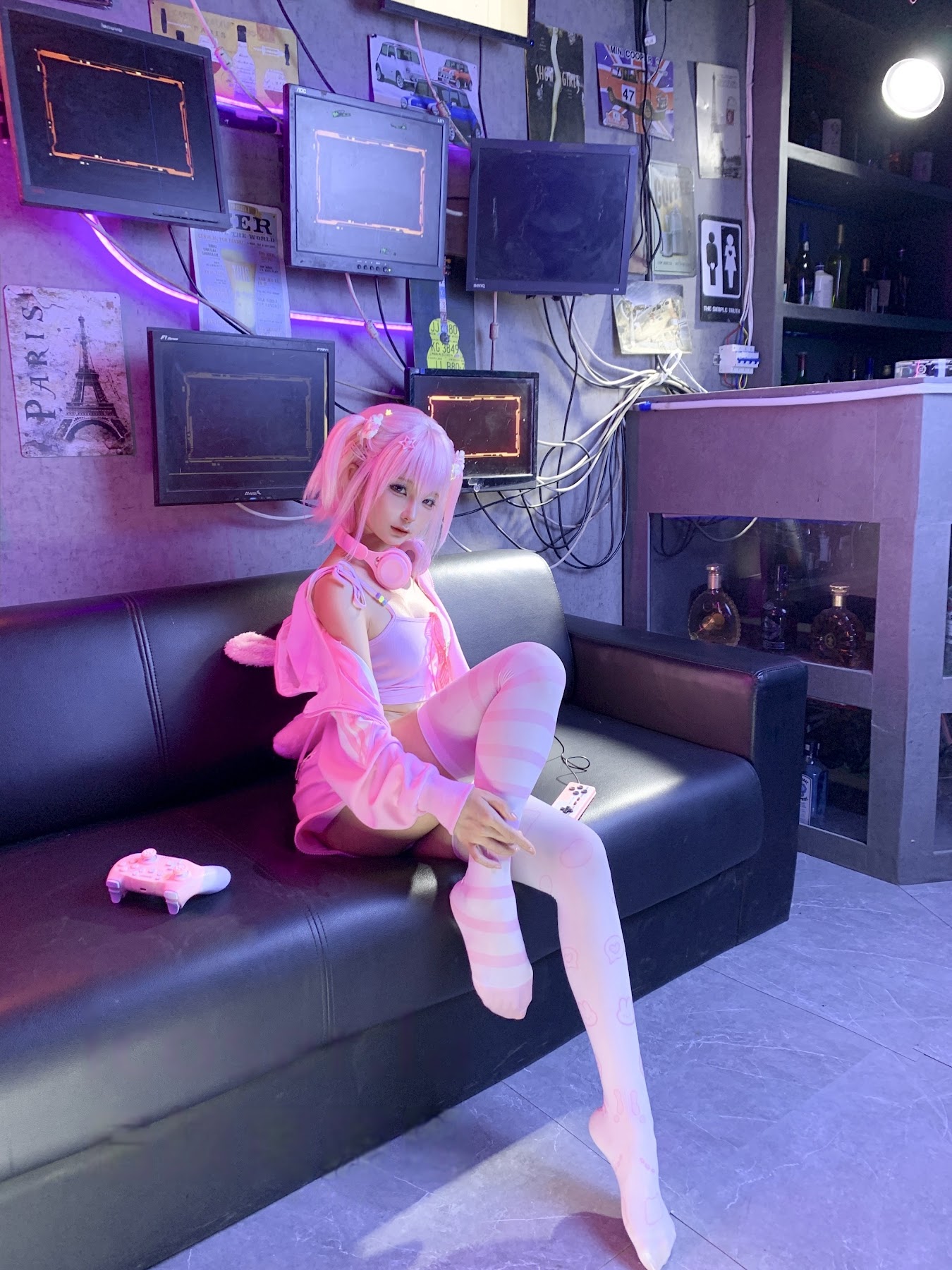 Coser@蠢沫沫 (chunmomo) – Game Girls - P37