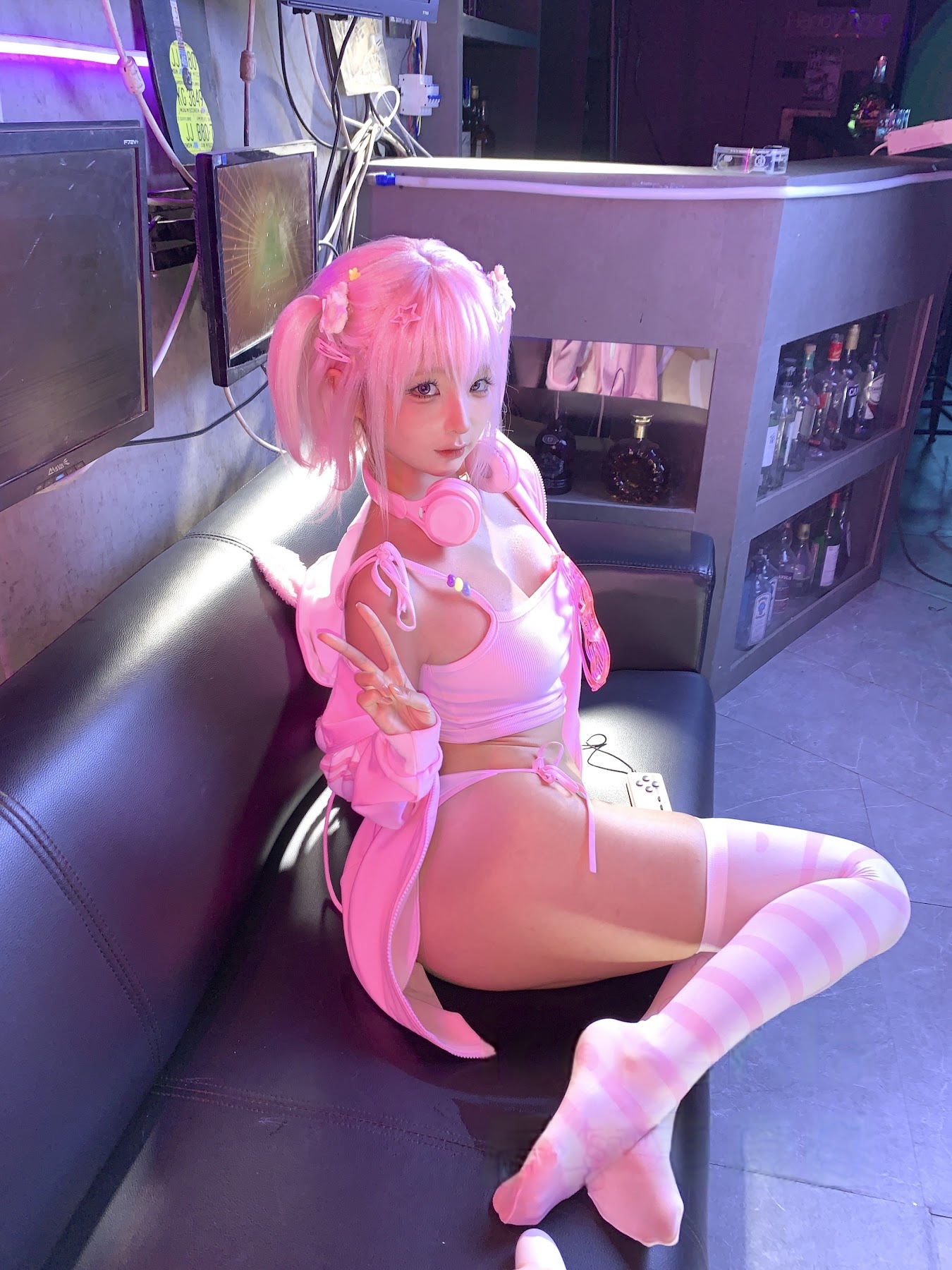 Coser@蠢沫沫 (chunmomo) – Game Girls - P77