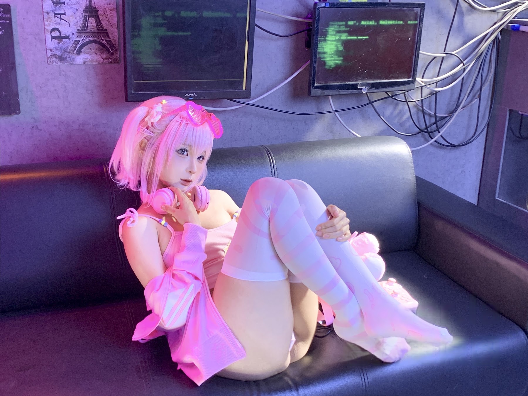 Coser@蠢沫沫 (chunmomo) – Game Girls - P80