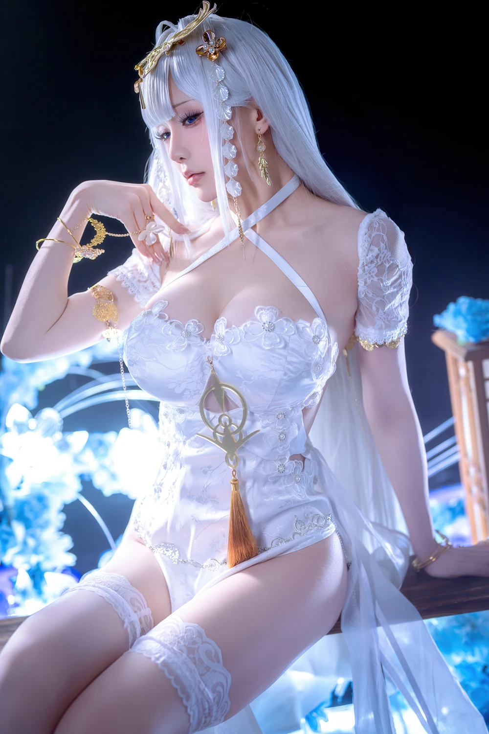 Cosplay 星之迟迟Hoshilily – 碧蓝航线 埃姆登 - P1