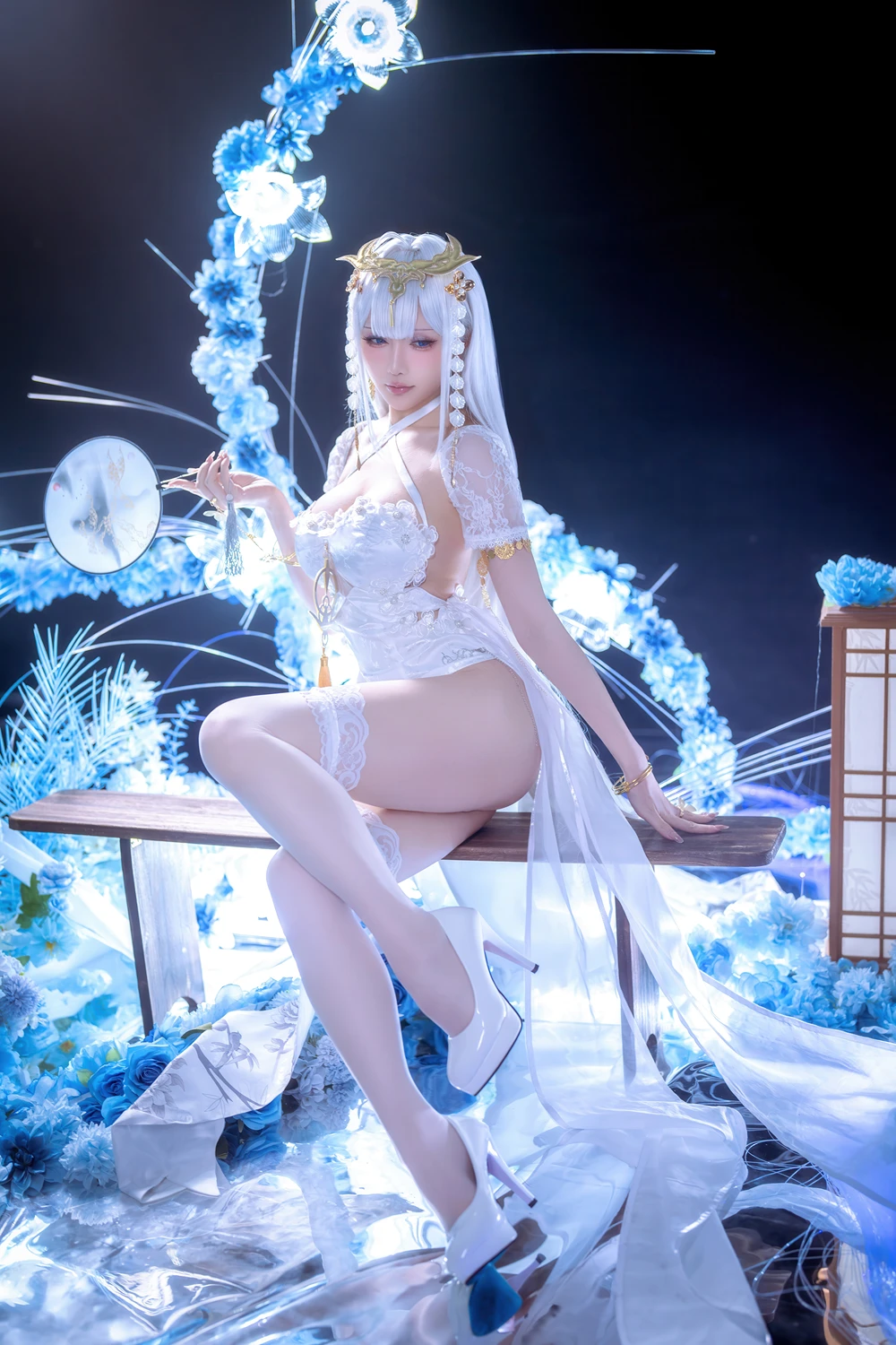 Cosplay 星之迟迟Hoshilily – 碧蓝航线 埃姆登 - P2