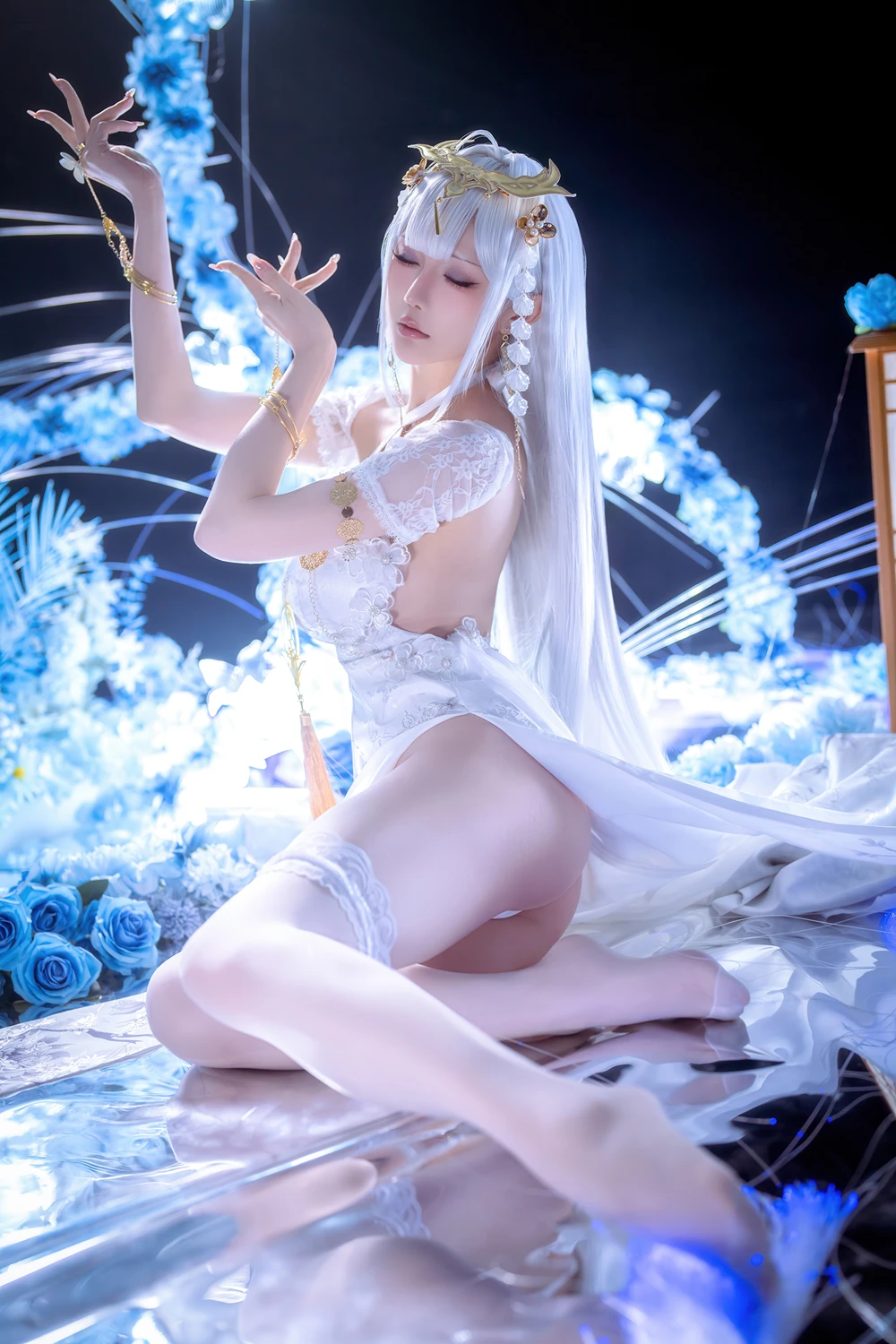 Cosplay 星之迟迟Hoshilily – 碧蓝航线 埃姆登 - P30