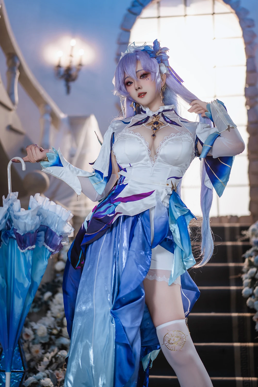 Cosplay Natsuko夏夏子 – 鸣潮 坎特蕾拉 - P11