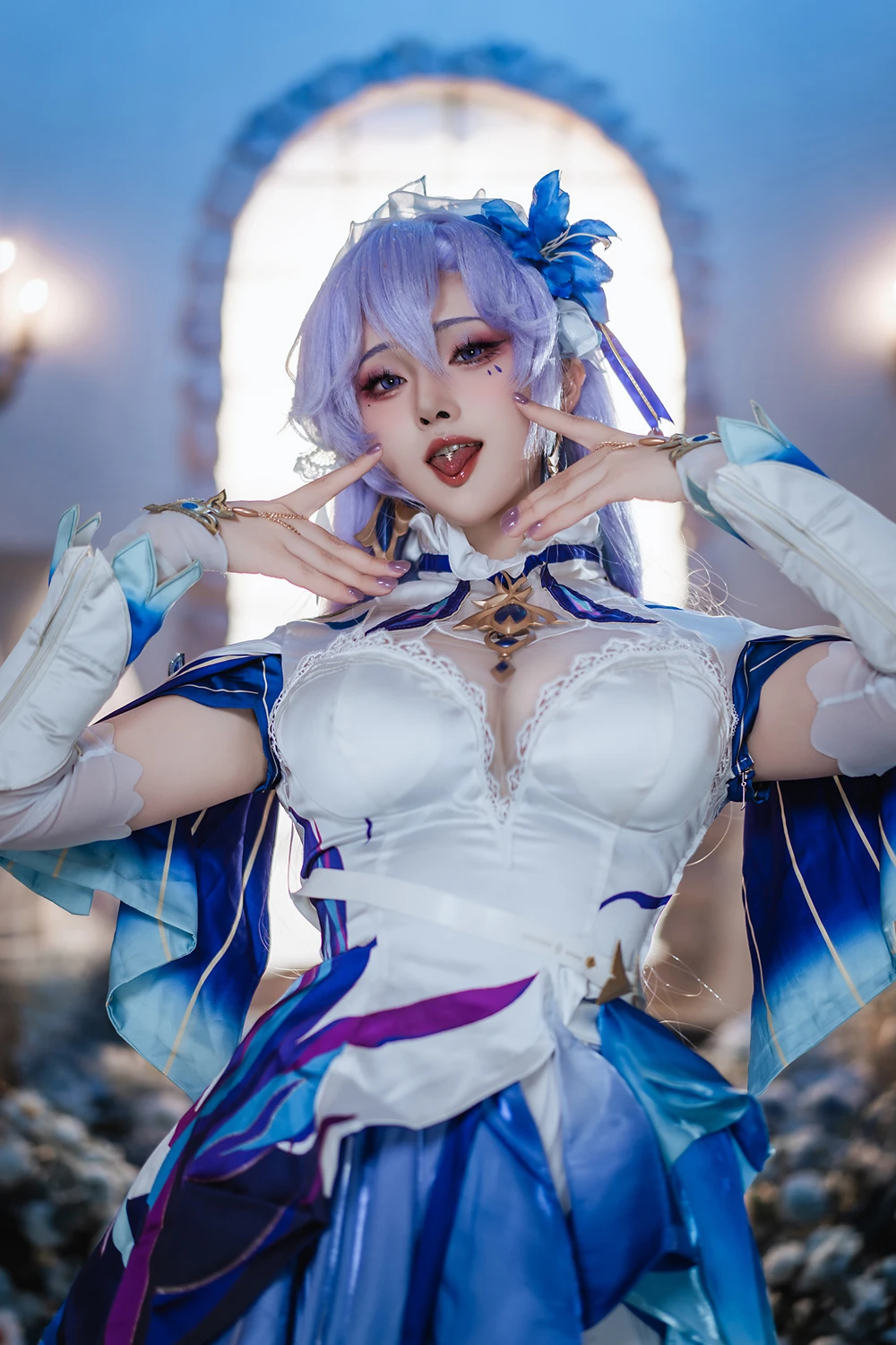Cosplay Natsuko夏夏子 – 鸣潮 坎特蕾拉 - P12