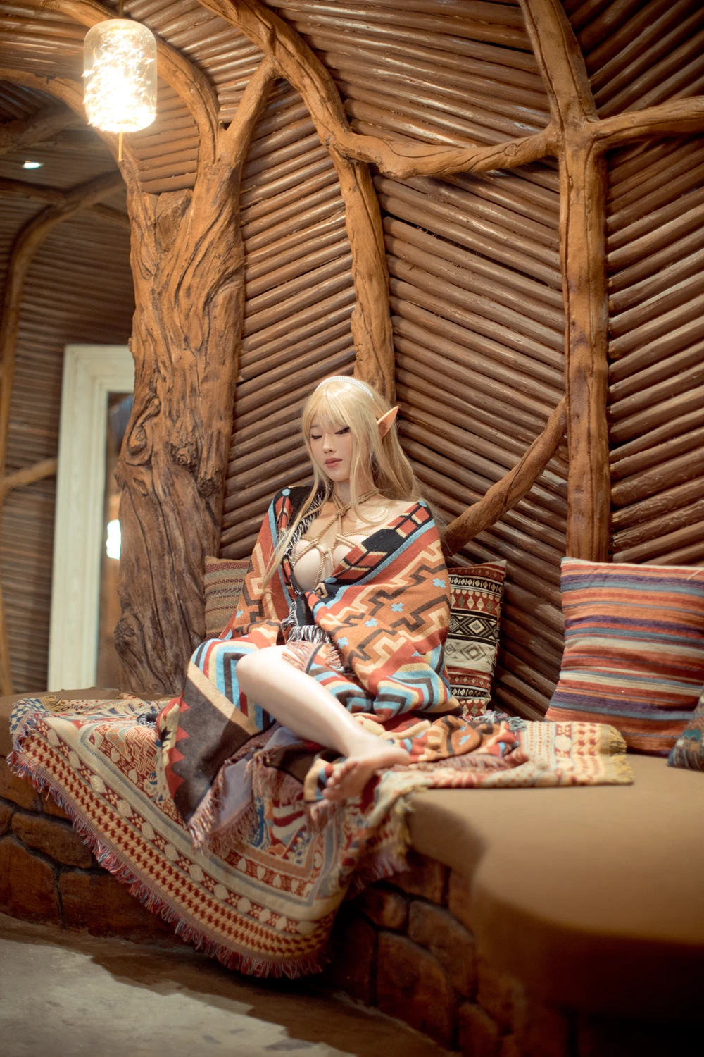Cosplay 钛合金TiTi – 哥布林的战利品（精灵） - P3