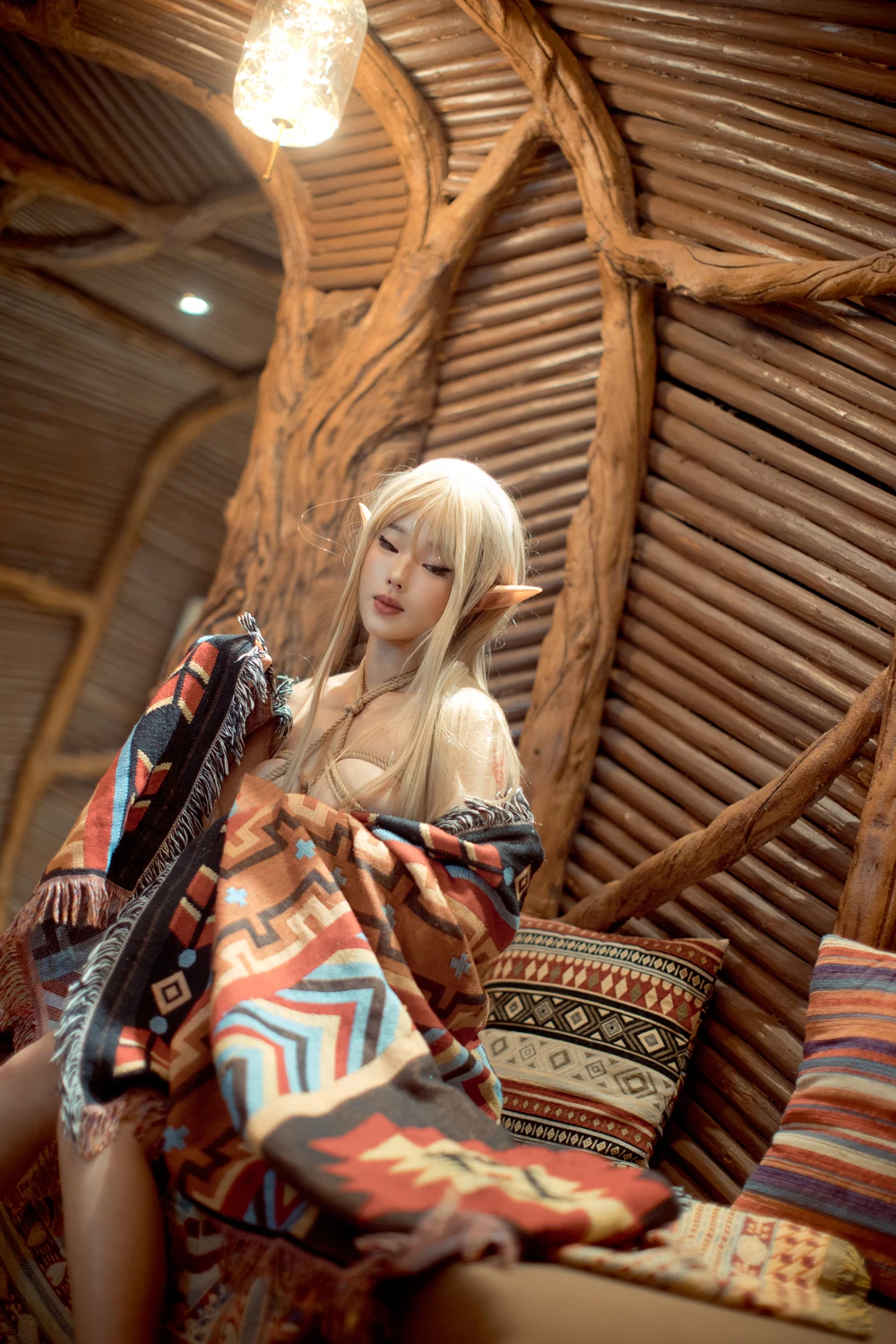 Cosplay 钛合金TiTi – 哥布林的战利品（精灵） - P8