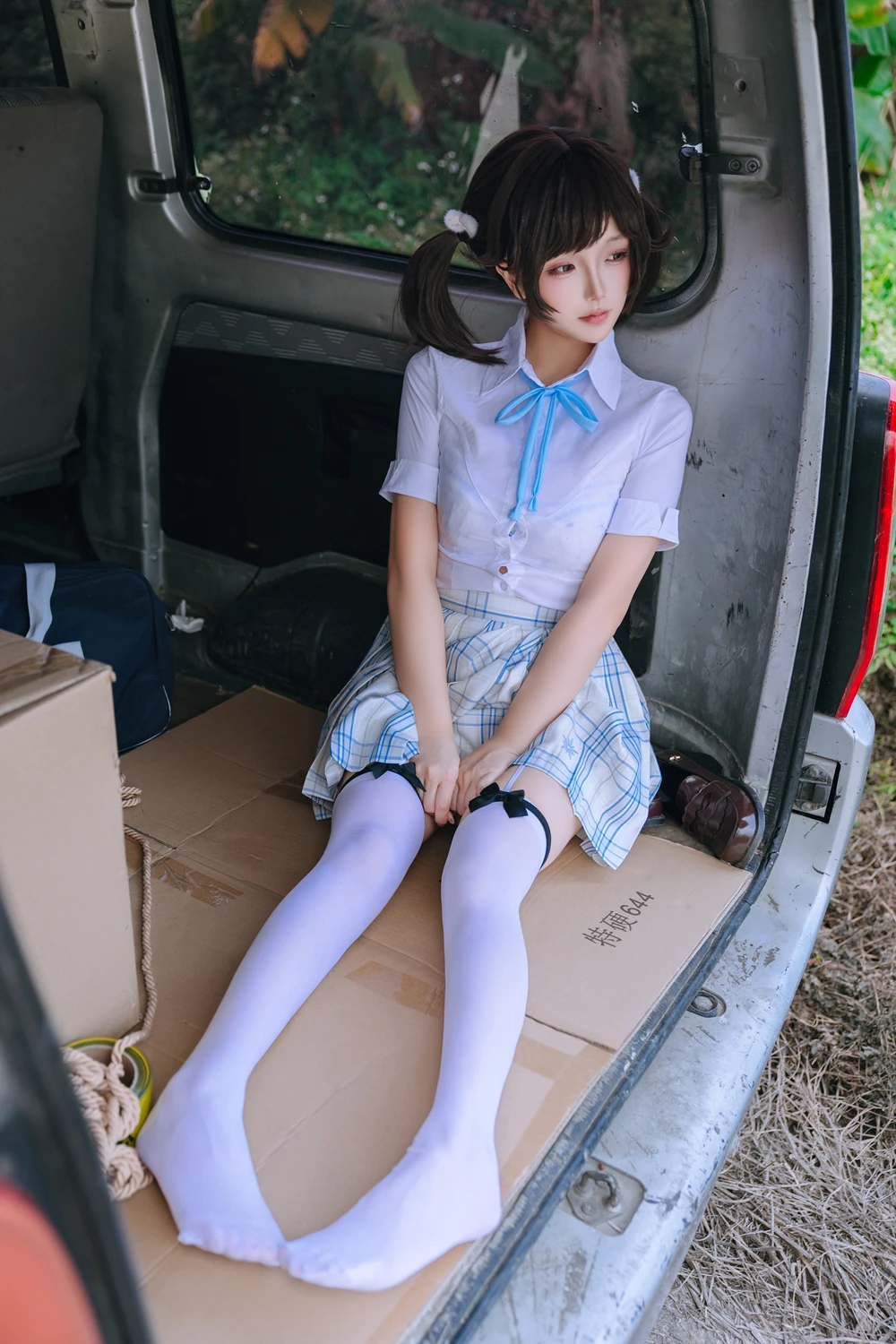 Cosplay Rinaijiao日奈娇 – 女高 - P9