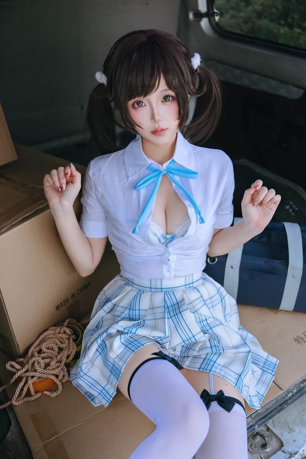 Cosplay Rinaijiao日奈娇 – 女高 - P11